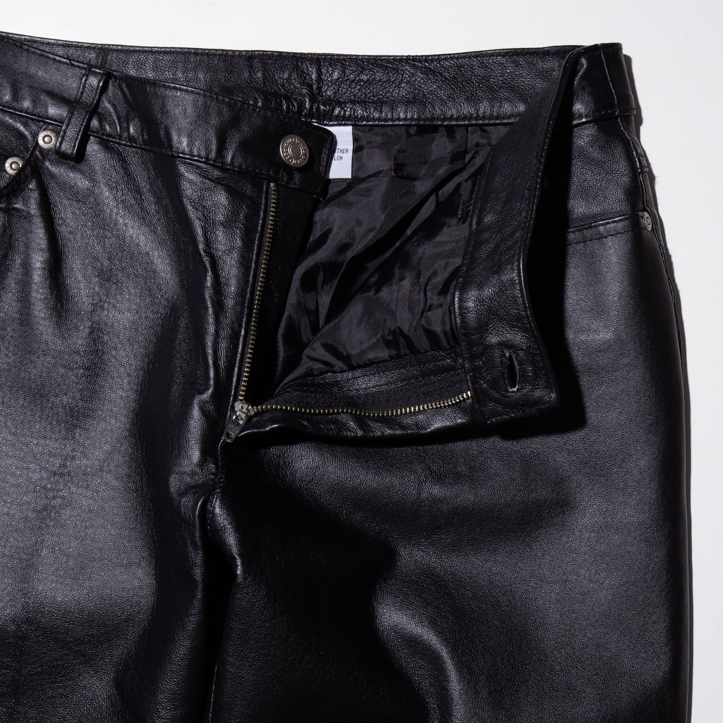 vintage 5p leather trousers