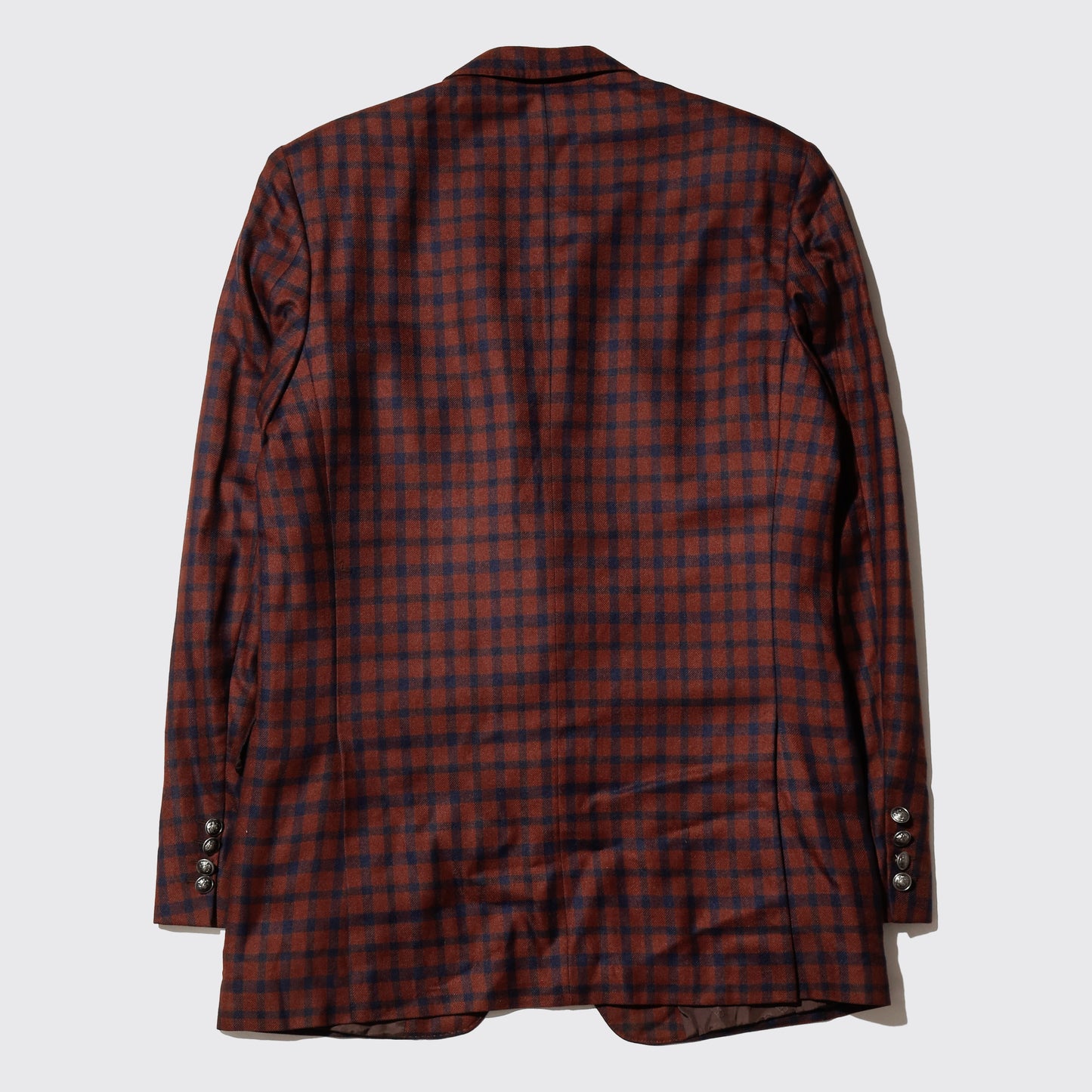 vintage 80's Dior check single tailored jacket