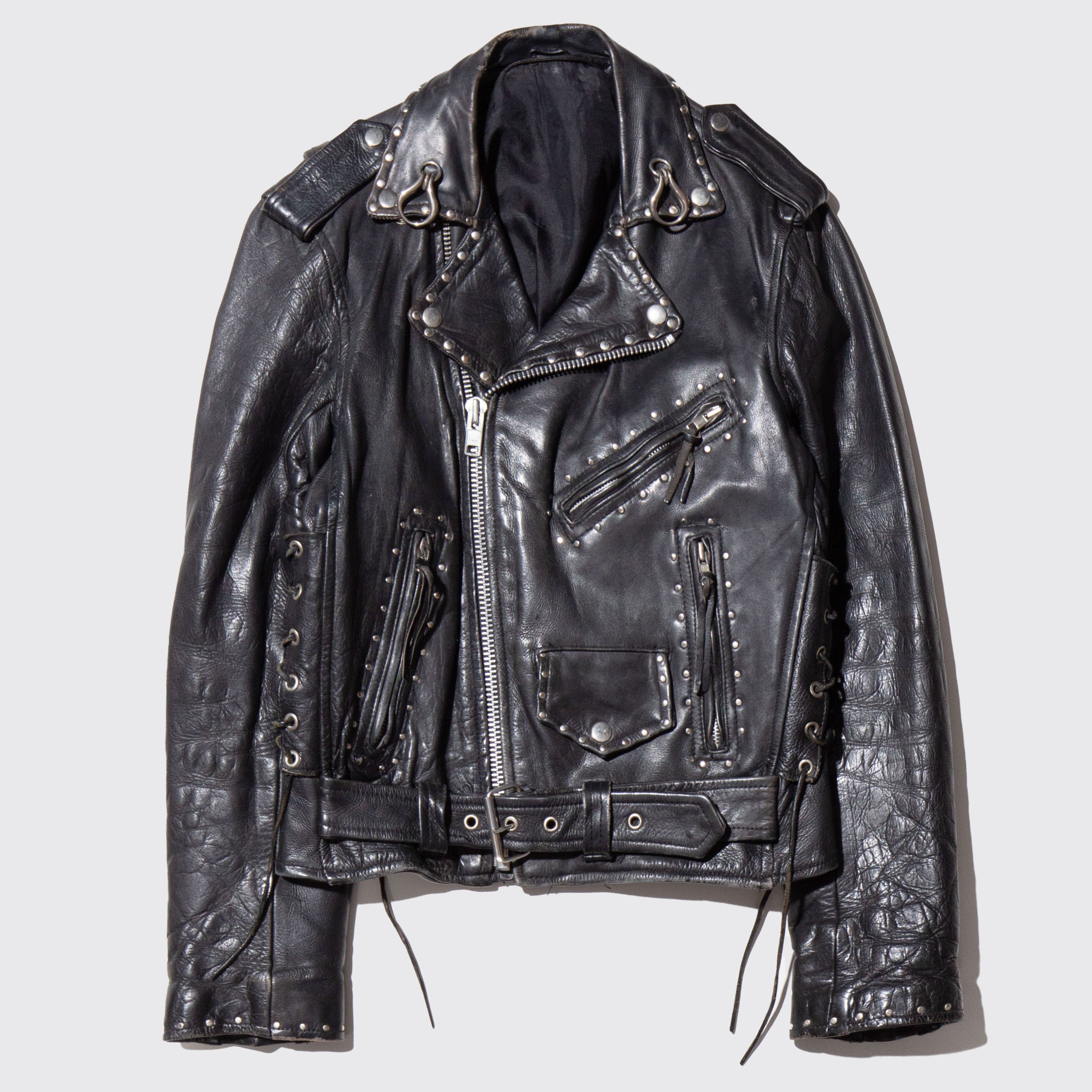 vintage custom leather riders jacket – NOILL