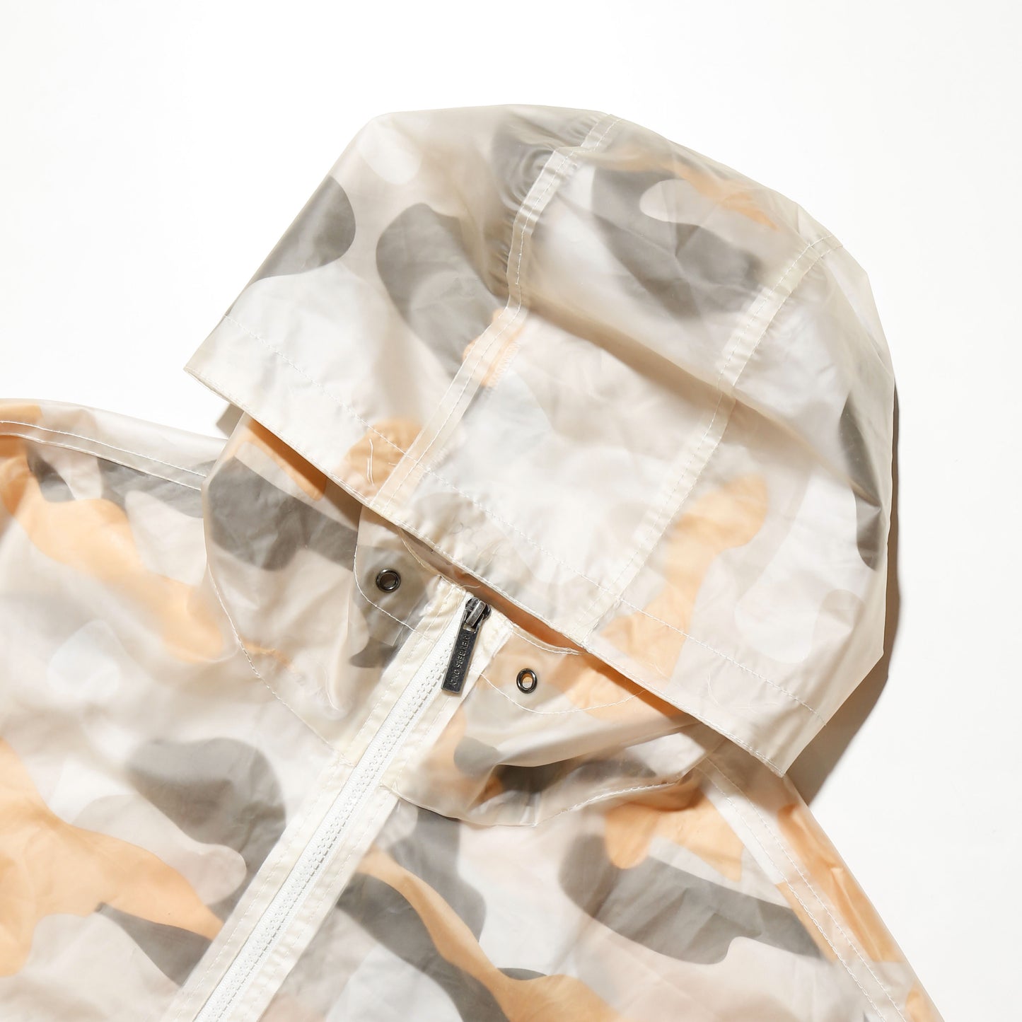 vintage mambers only transparent camo anorack