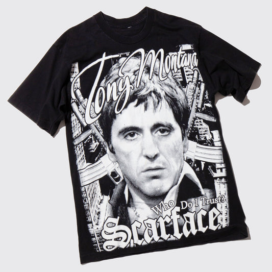 vintage 00's scarface tony montana t-shirt