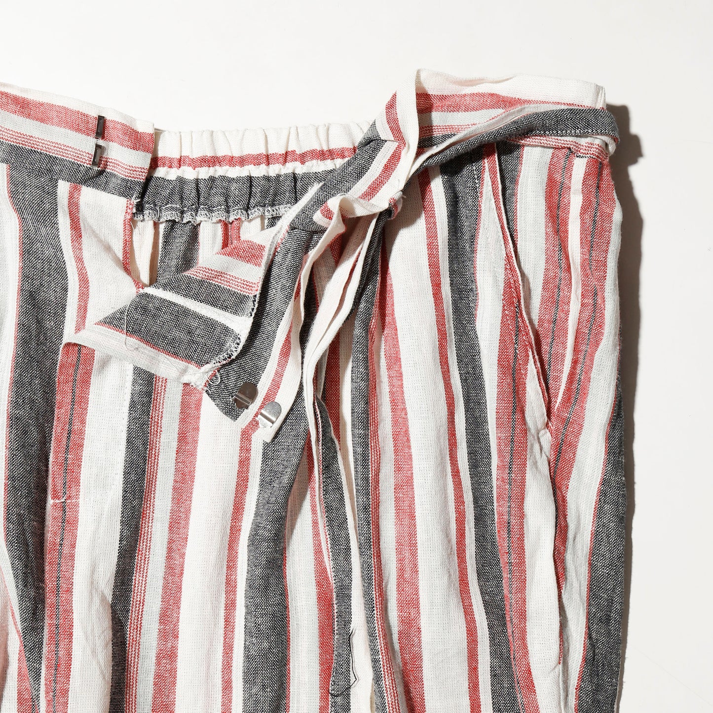 vintage drawstring stripe lounge pants