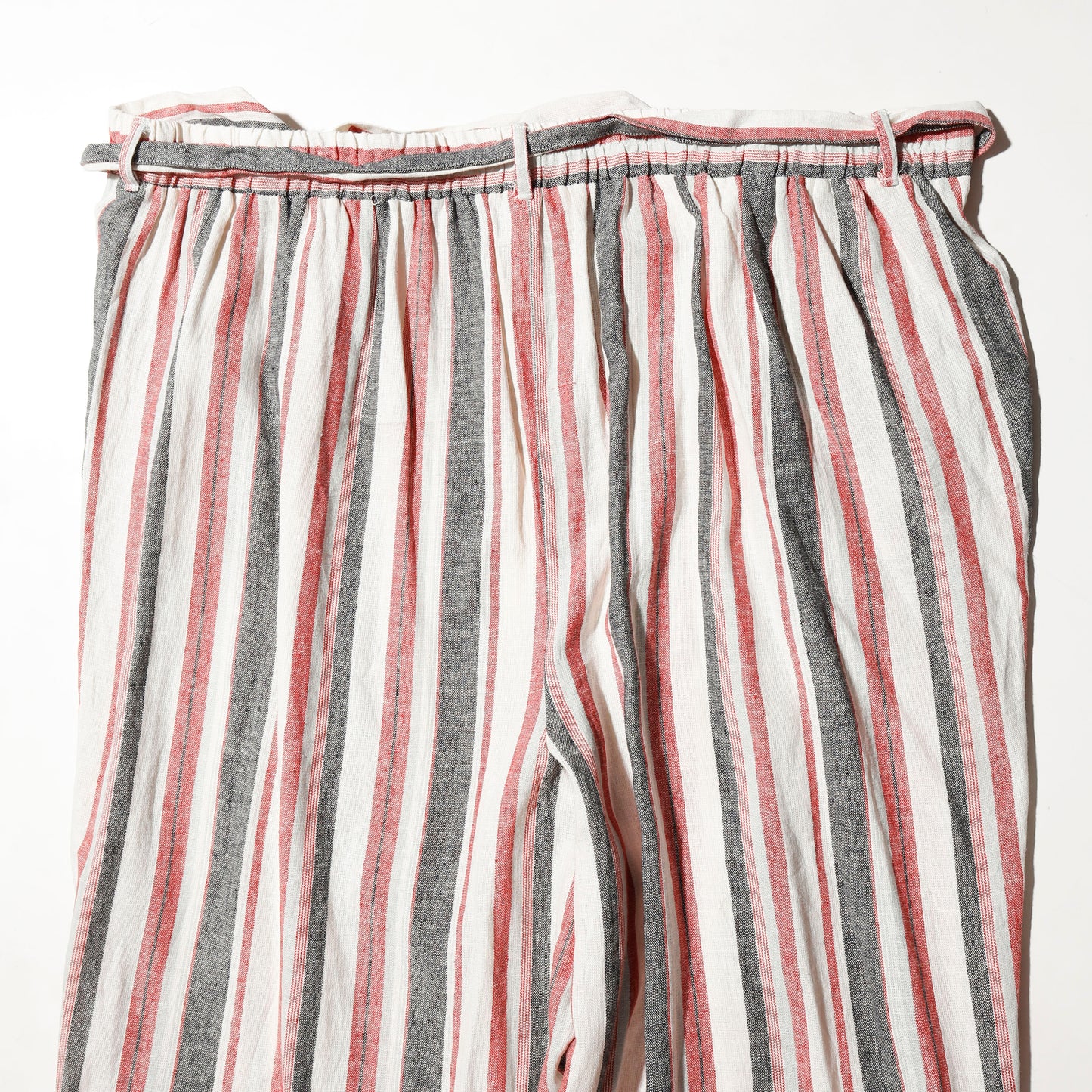 vintage drawstring stripe lounge pants