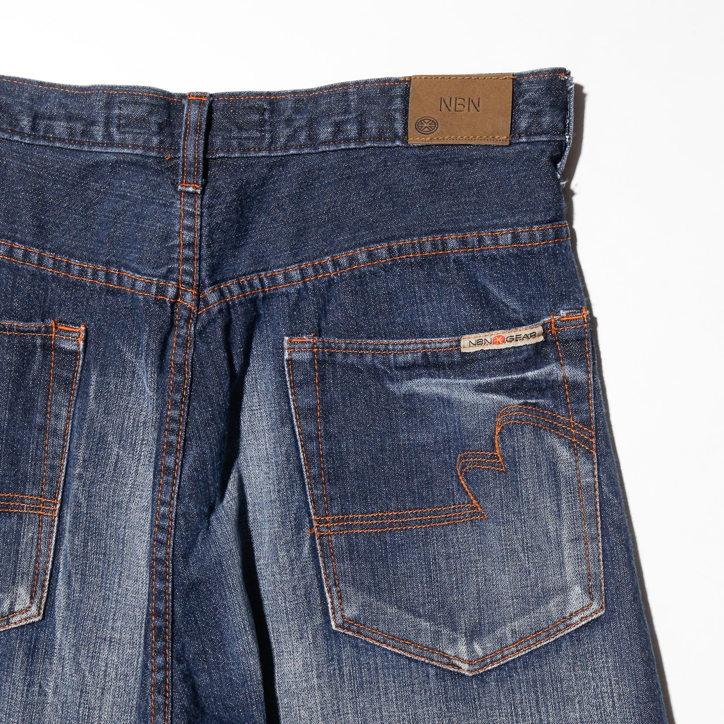 vintage faded baggy shorts