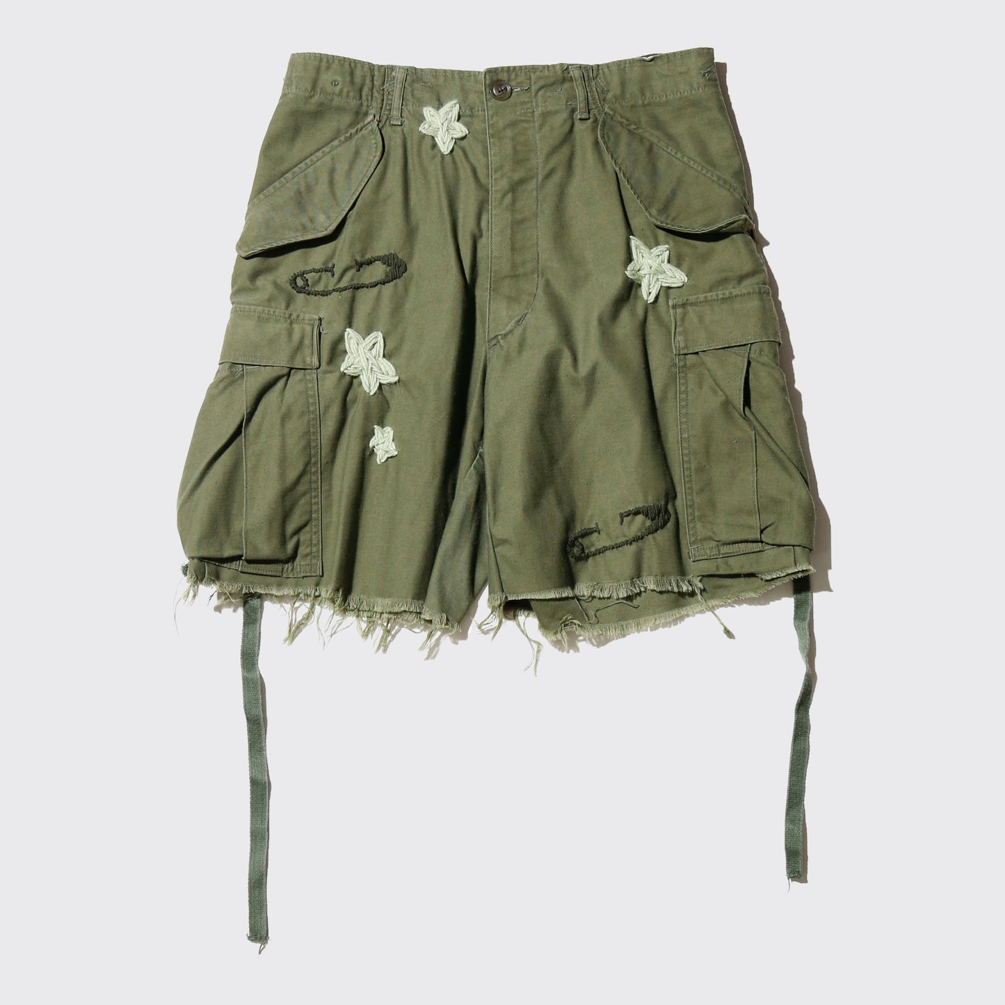 *one-off 60’s craft m-65 cargo shorts, *cut off