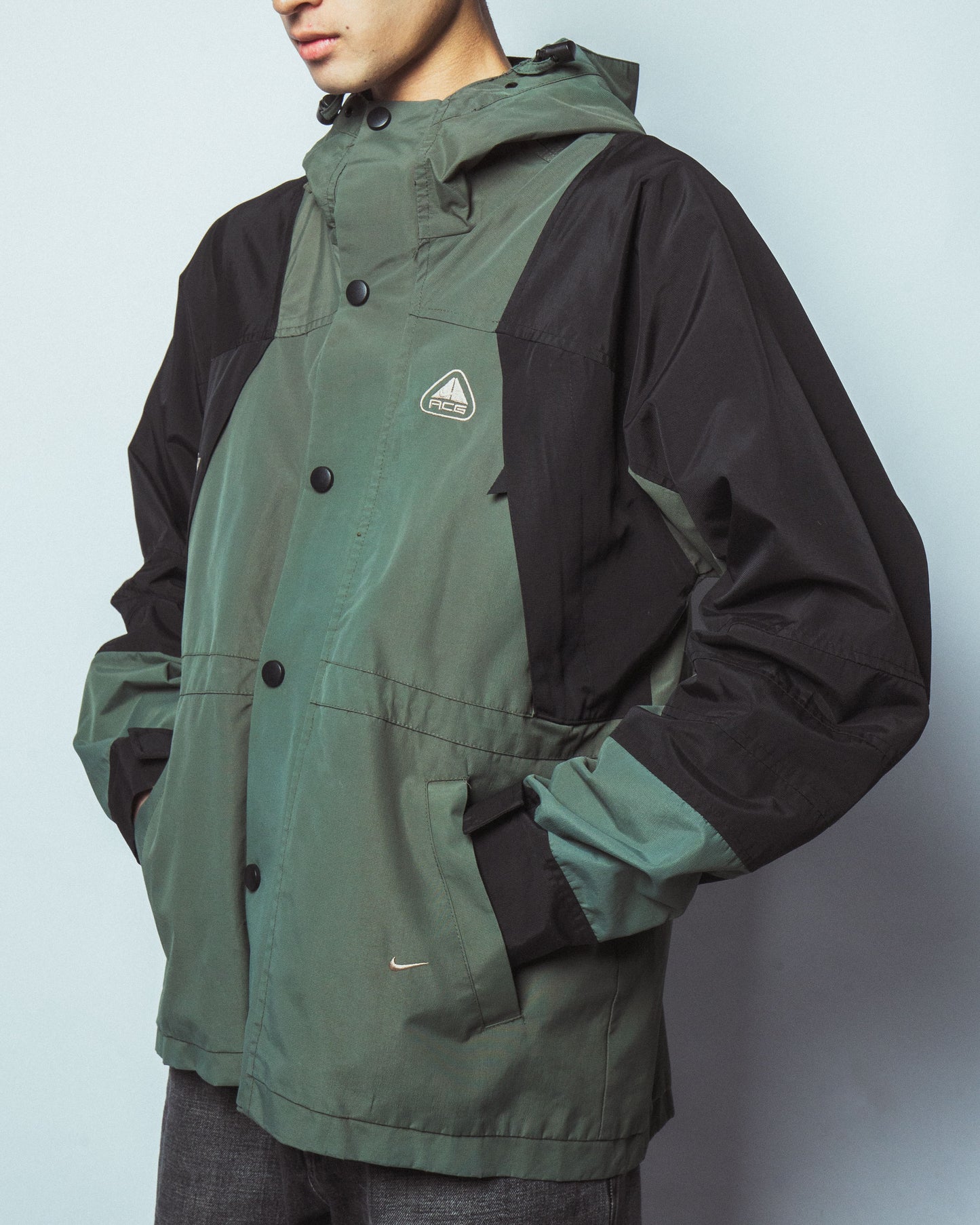 vintage 00's nike acg shell jacket