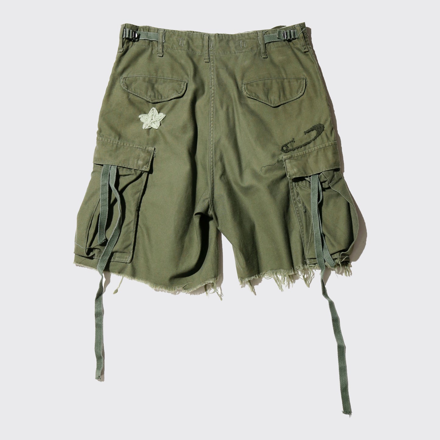 *one-off 60’s craft m-65 cargo shorts, *cut off