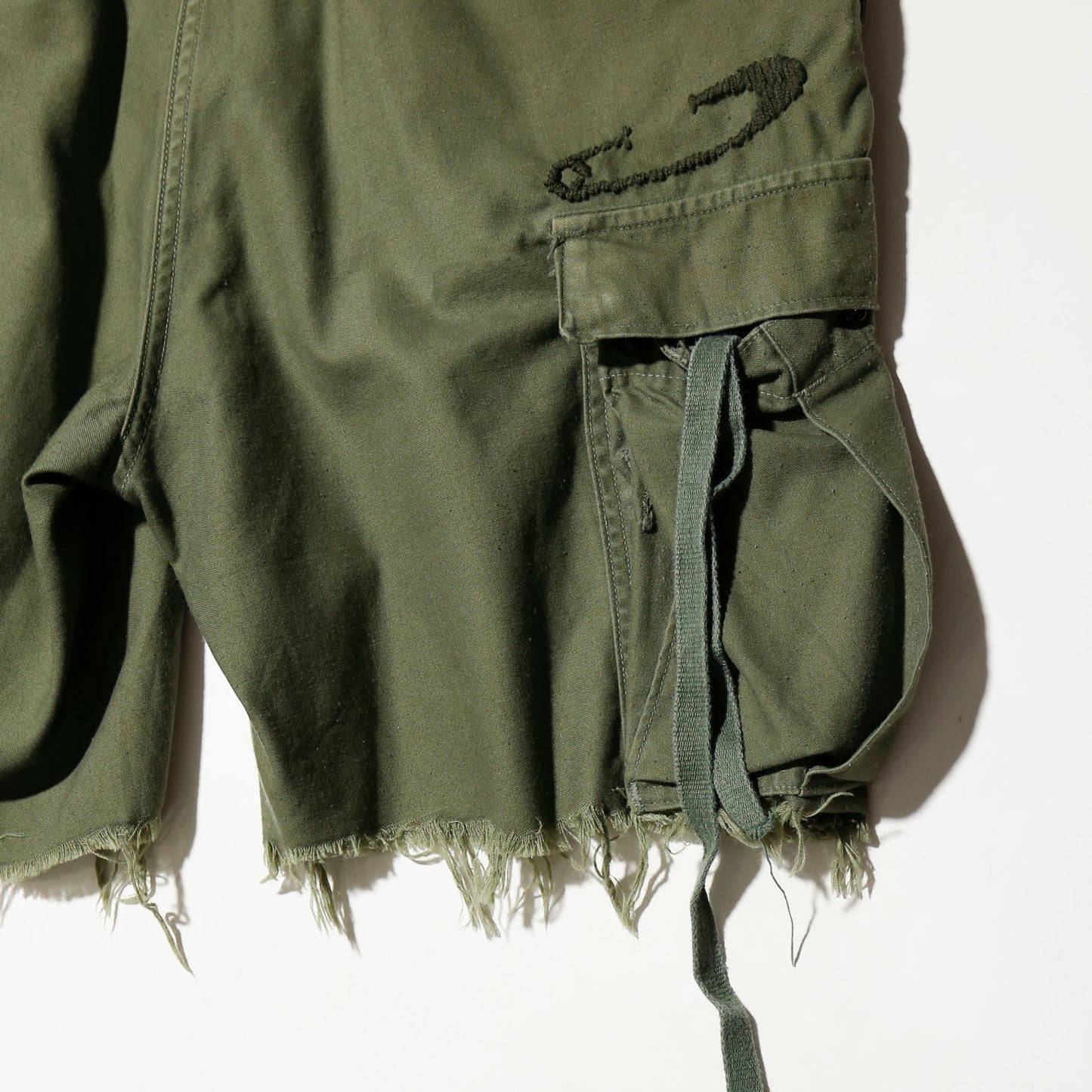 *one-off 60’s craft m-65 cargo shorts, *cut off