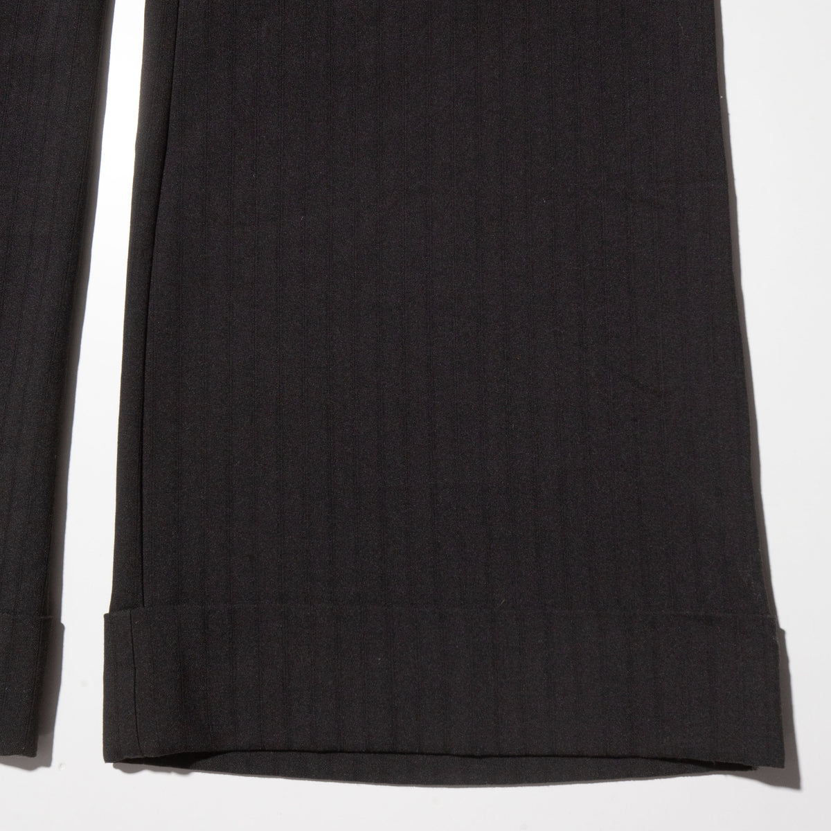 vintage stripe high waist flare slacks