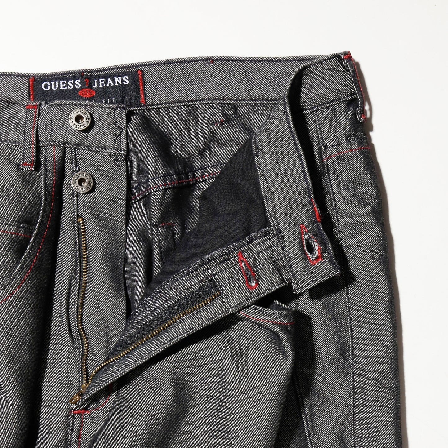 vintage 90-00's guess metalic baggy set up