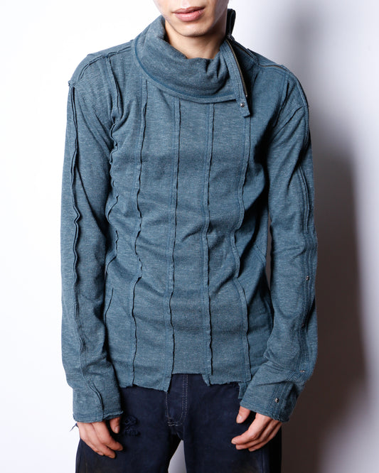 vintage rebuild pleats cut sew