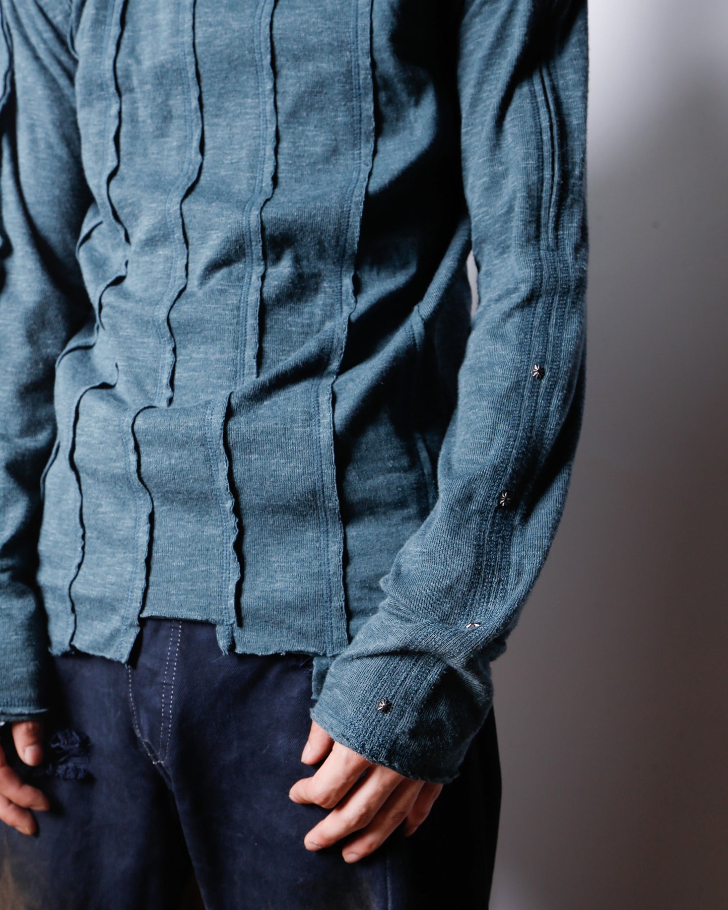 vintage rebuild pleats cut sew
