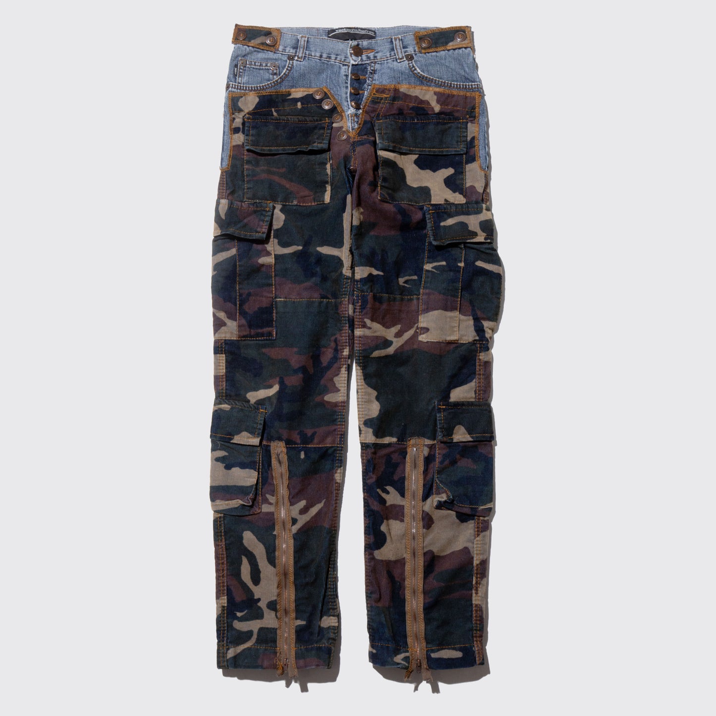 vintage docking camo jeans