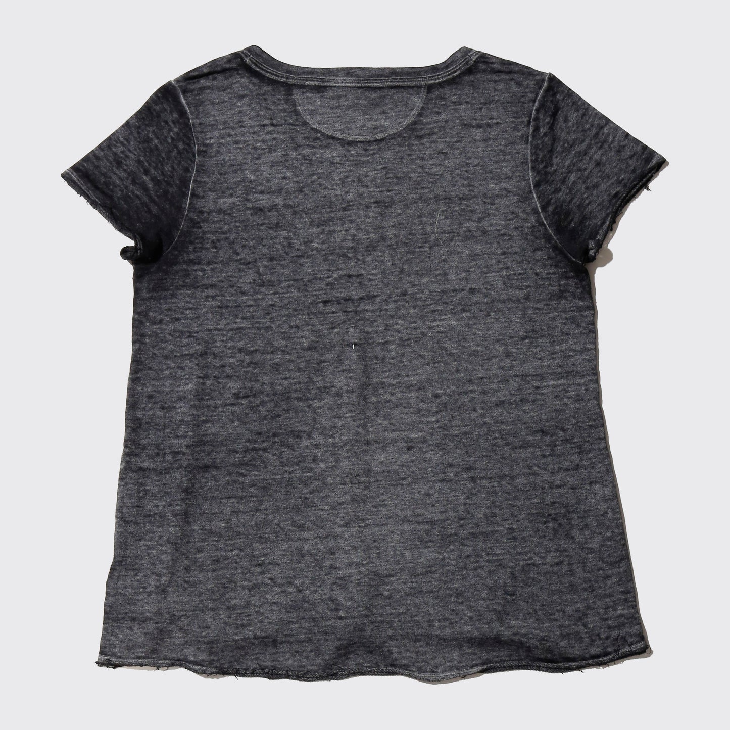 vintage calvin klein distressed henry neck t-shirt