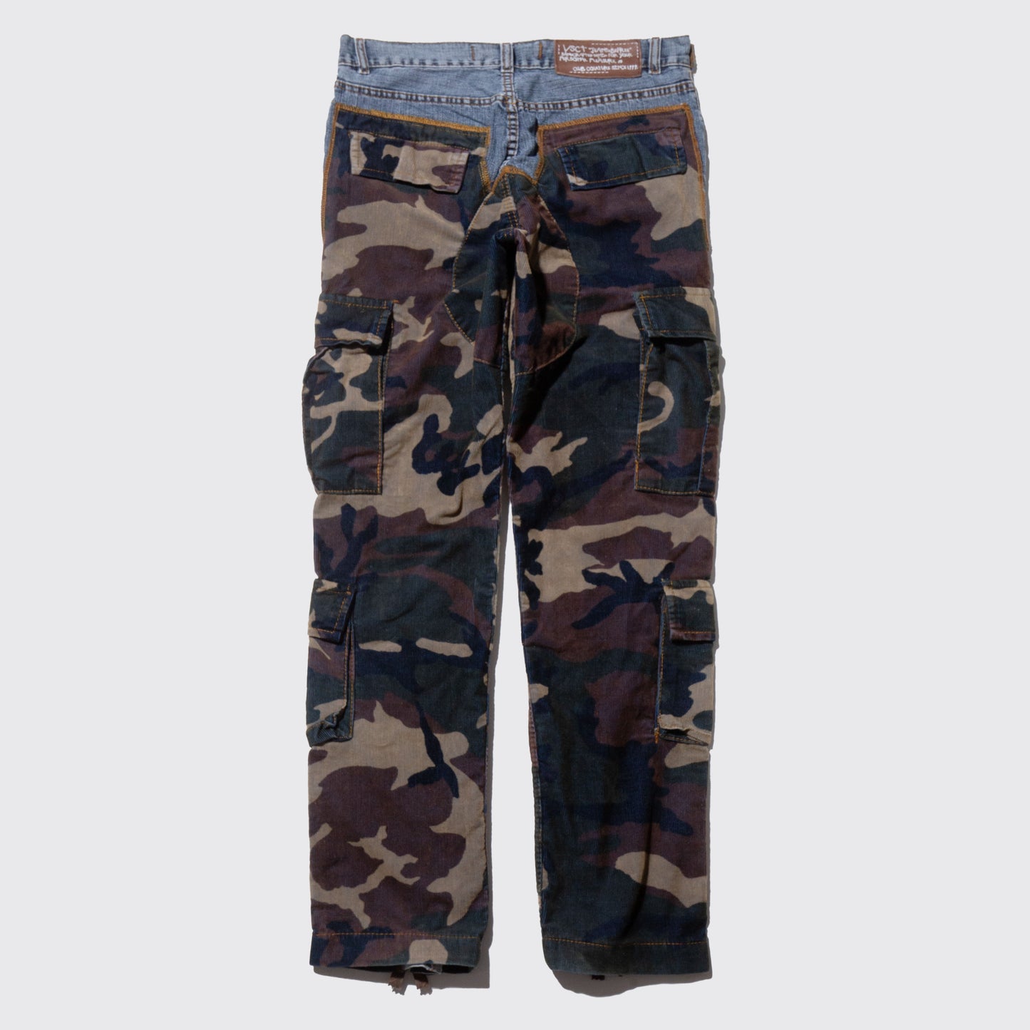 vintage docking camo jeans