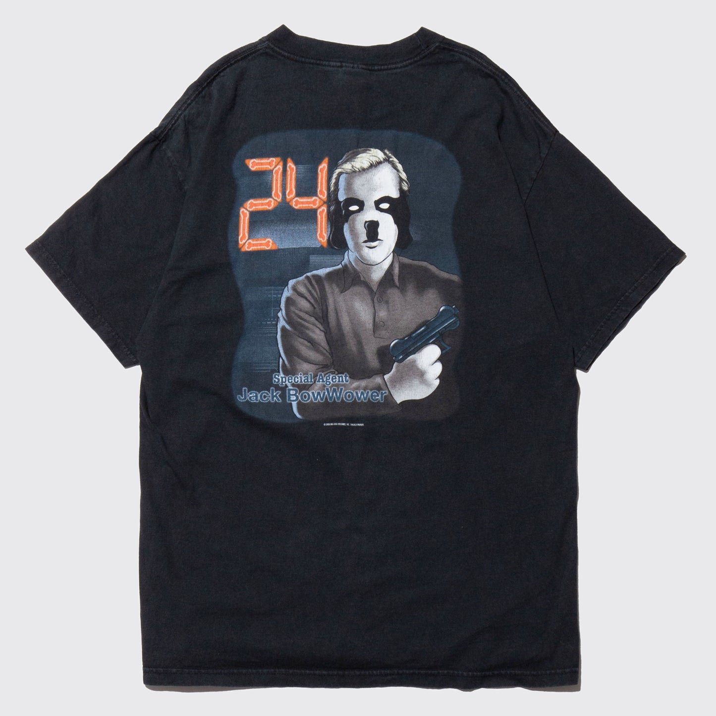 vintage 05's 24 Jack BowWower parody t-shirt