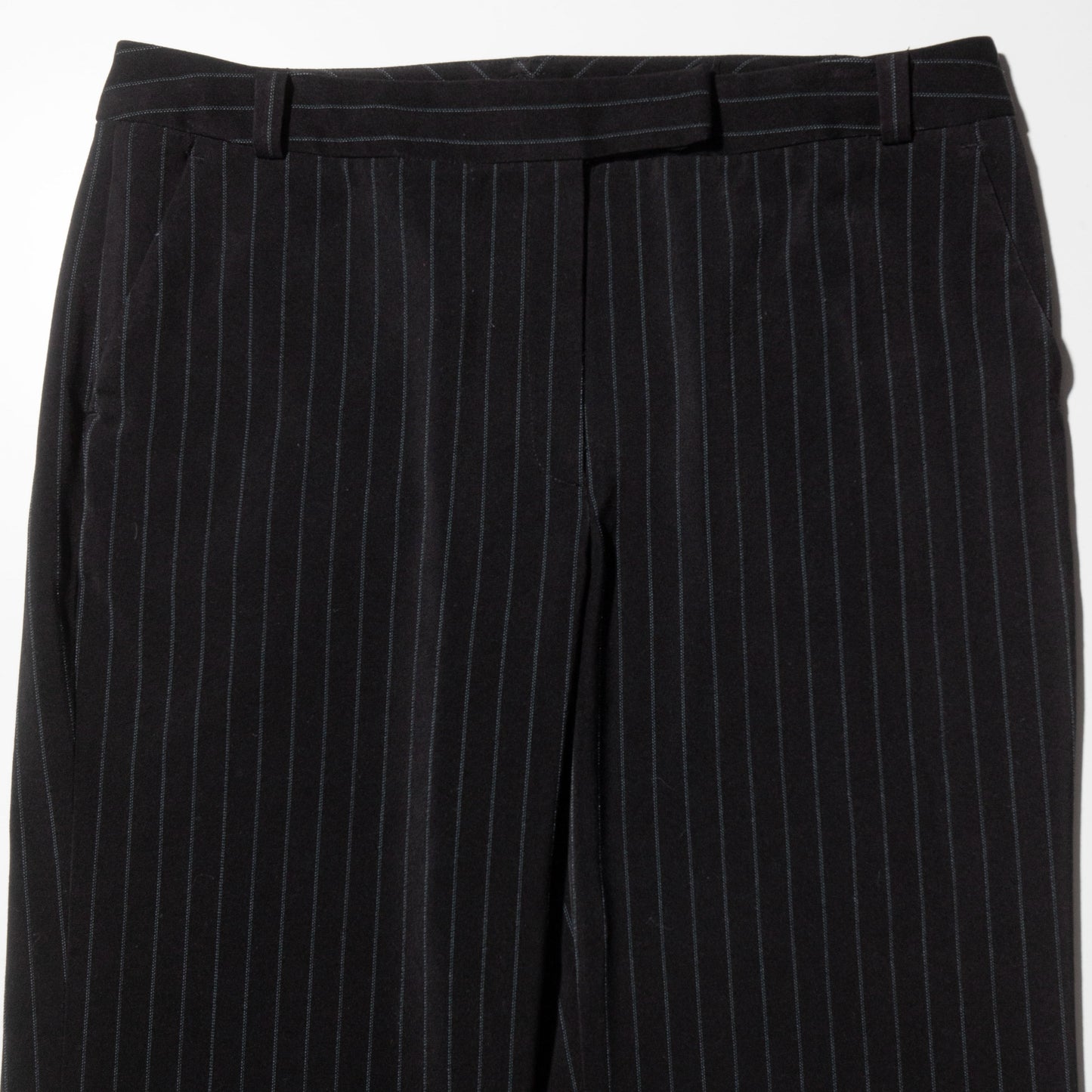 vintage low rise stripe wide slacks