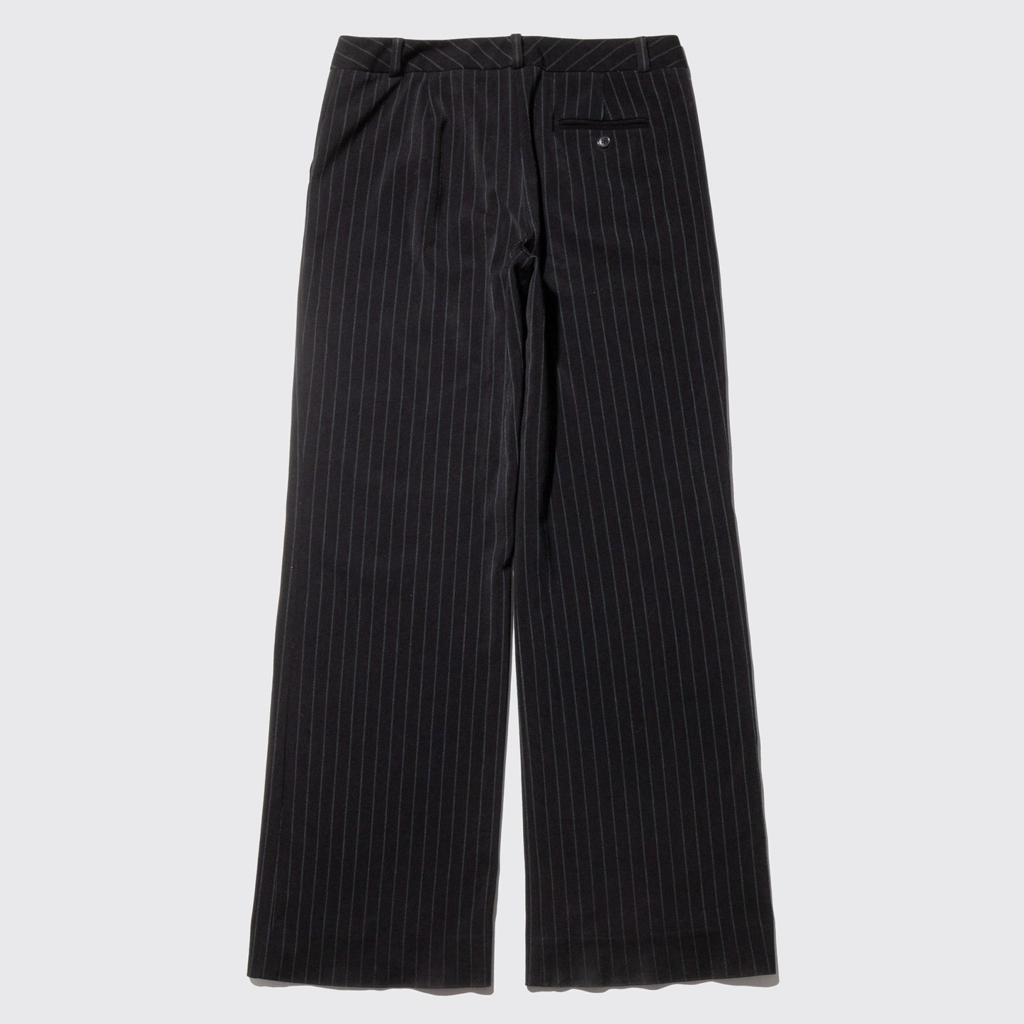 vintage low rise stripe wide slacks