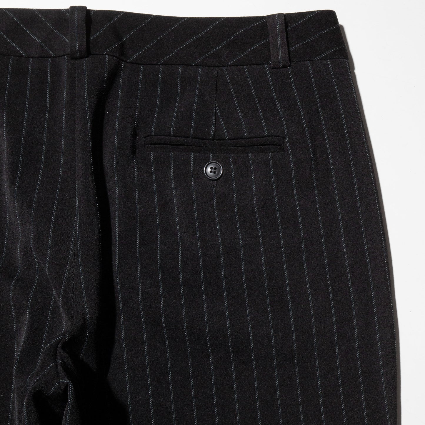 vintage low rise stripe wide slacks