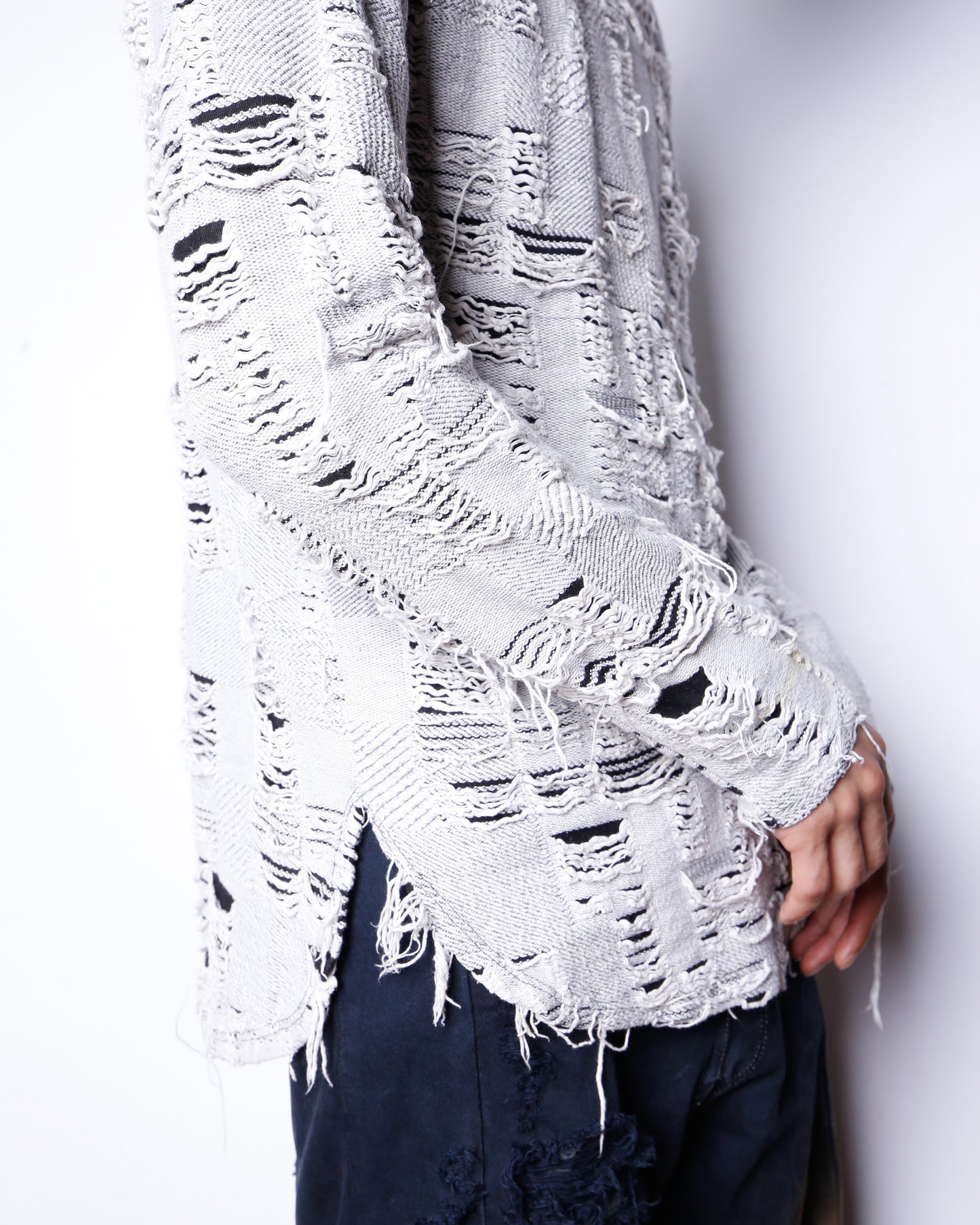 vintage in side out cut sew