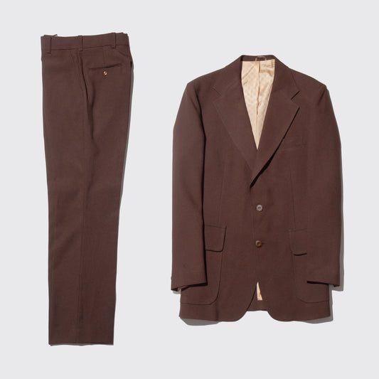 vintage 70's jc penny 3piece poly set up