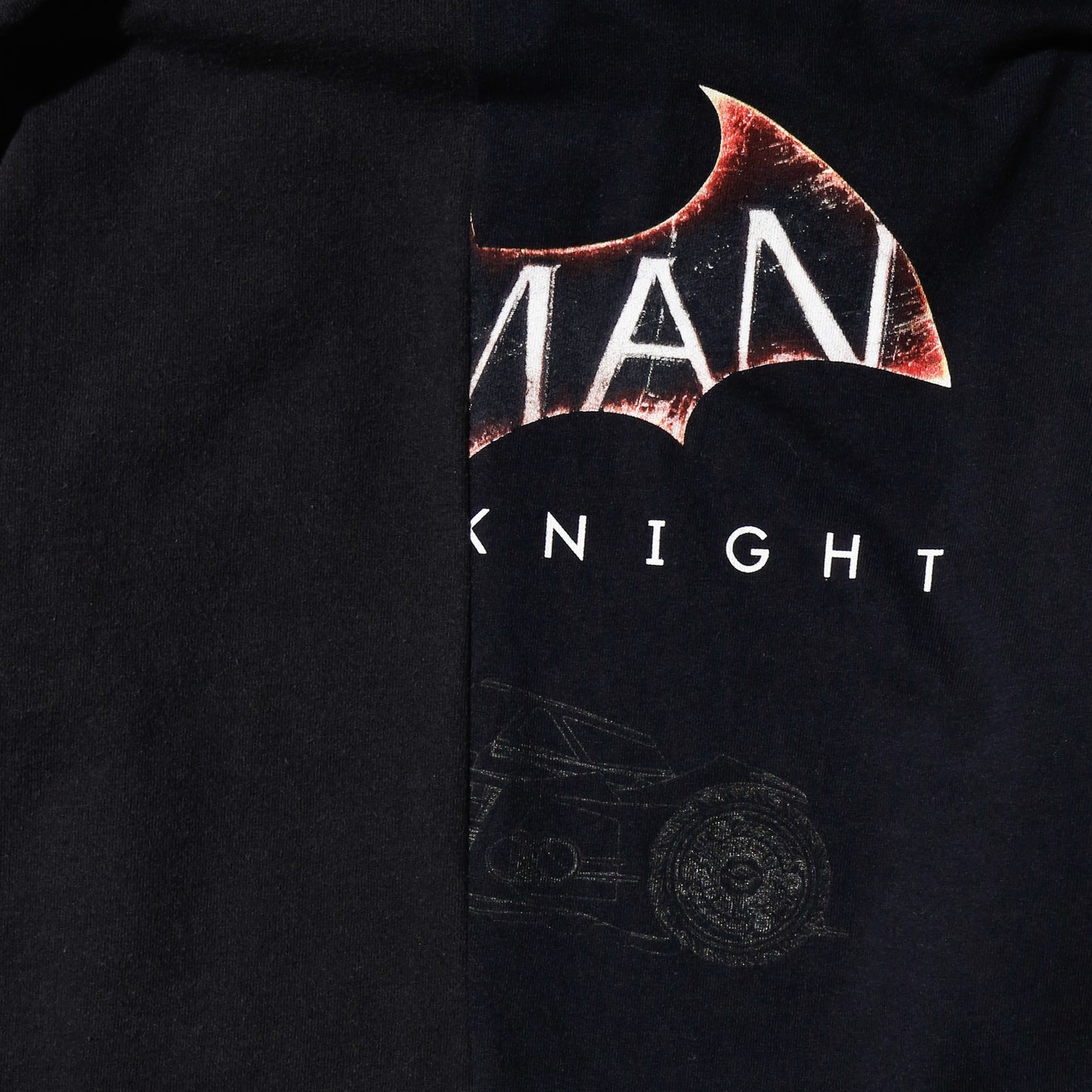 *one-off hybrid hooded cut sew, with detachable gloves