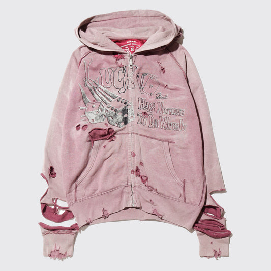 *one-off 00's diesel luck ace broken hoodie