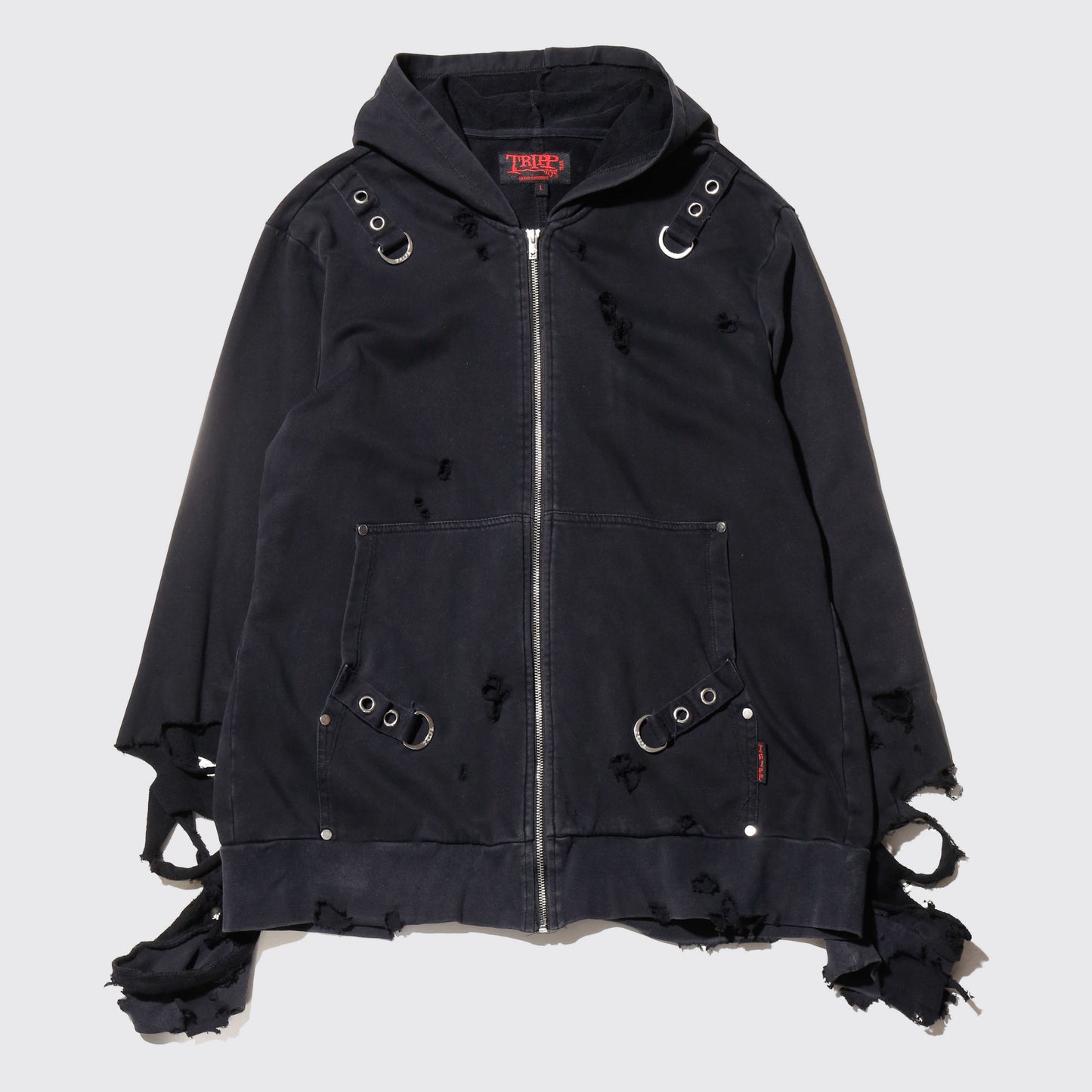 *one-off trip nyc bondage broken hoodie