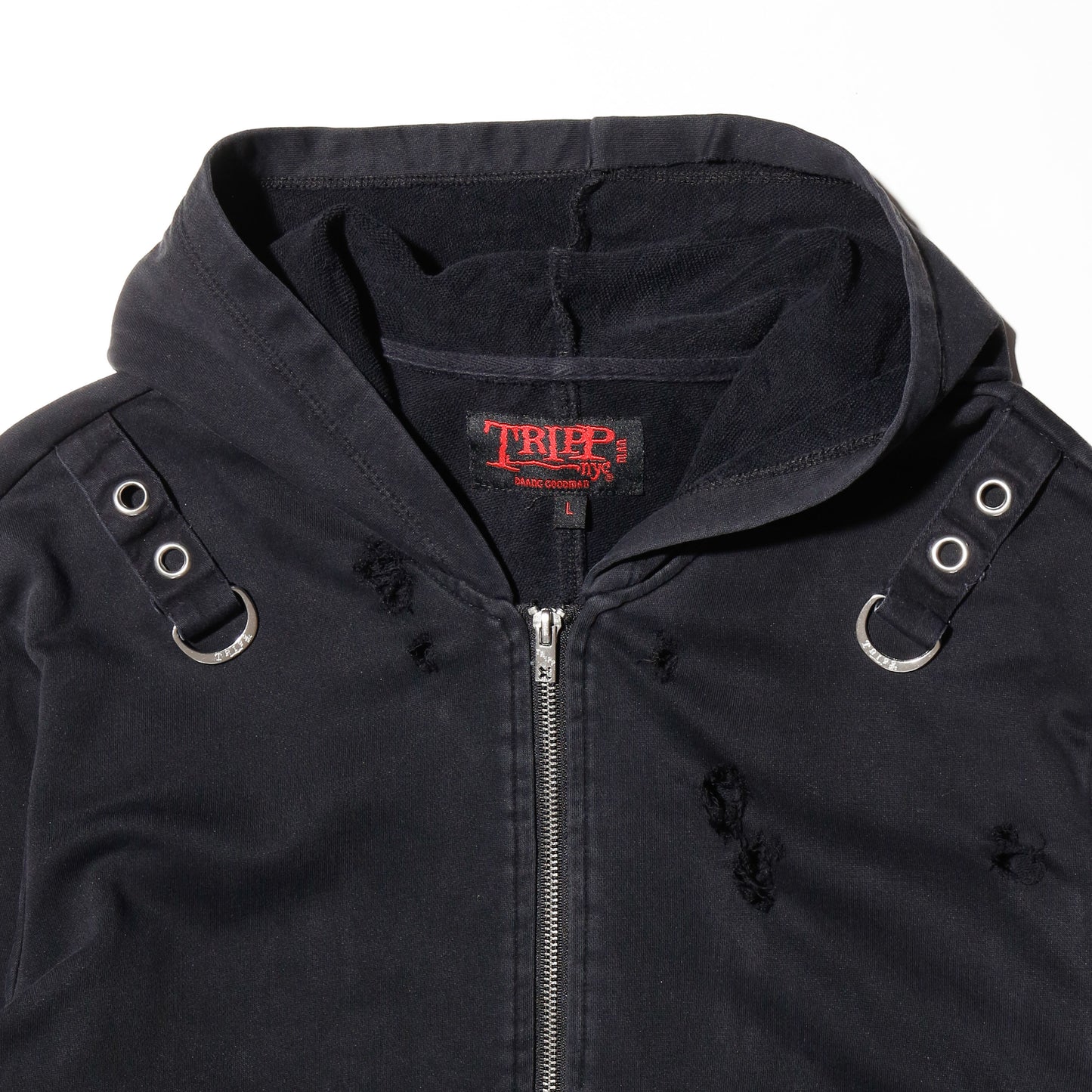 *one-off trip nyc bondage broken hoodie