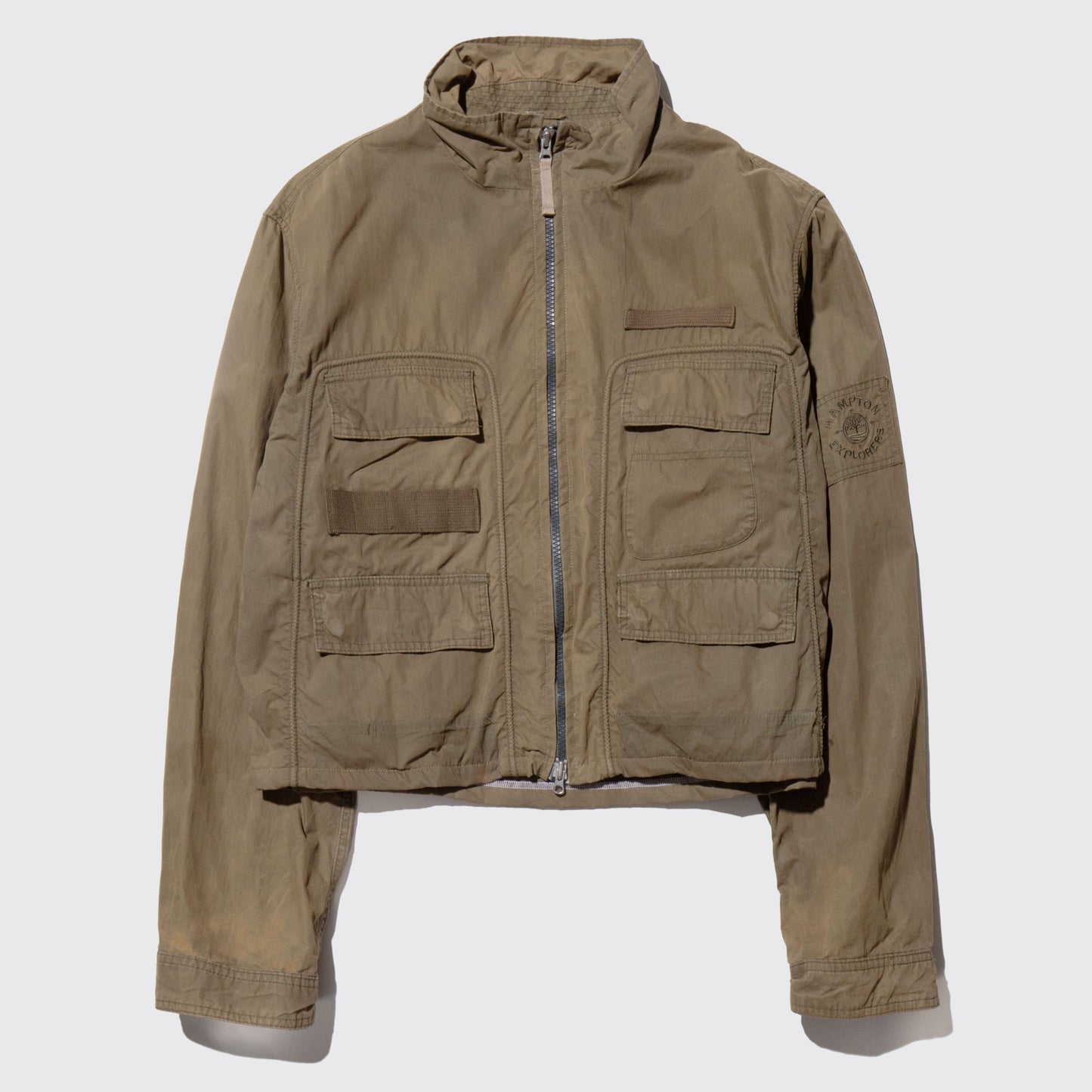 vintage Timberland cropped utility jacket