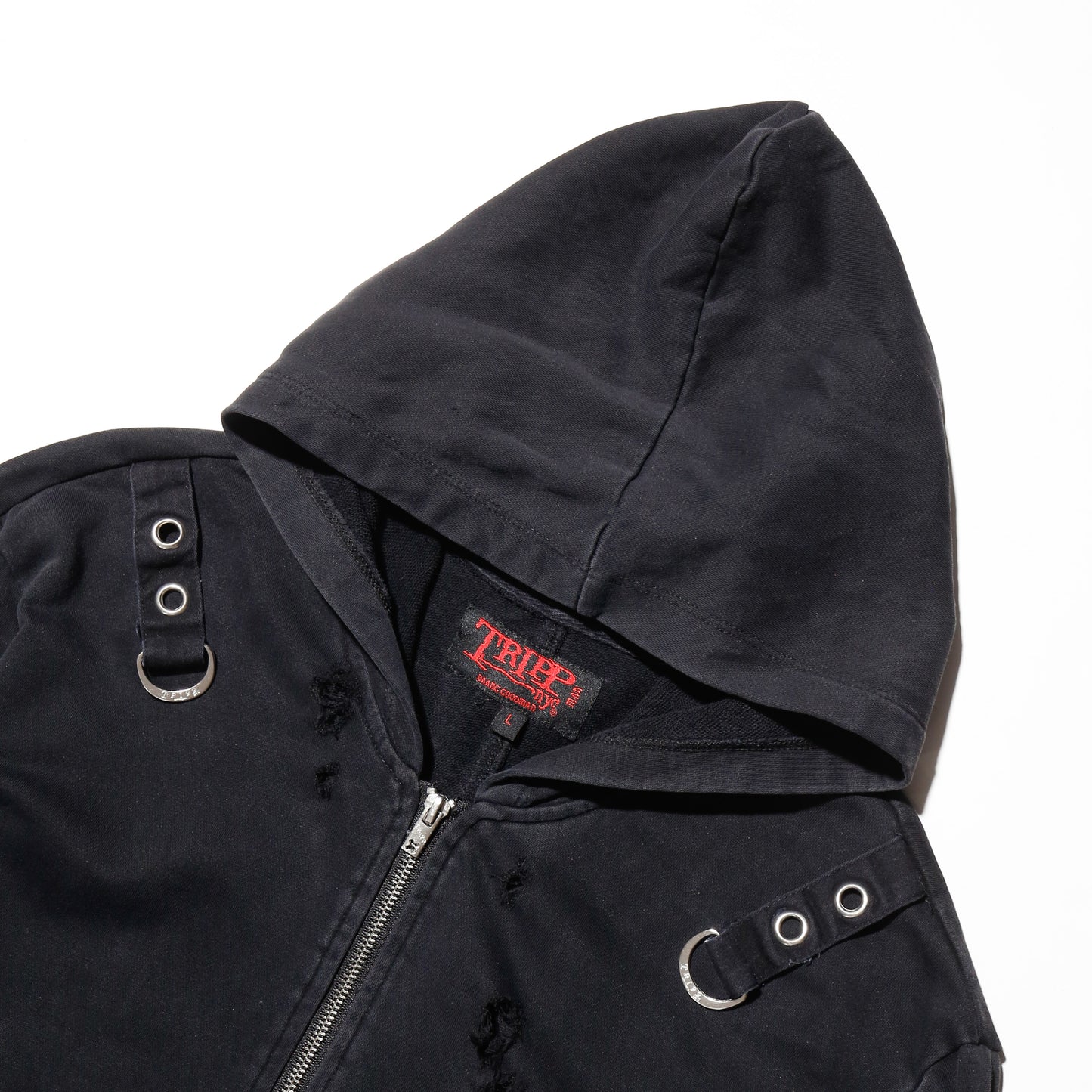 *one-off trip nyc bondage broken hoodie