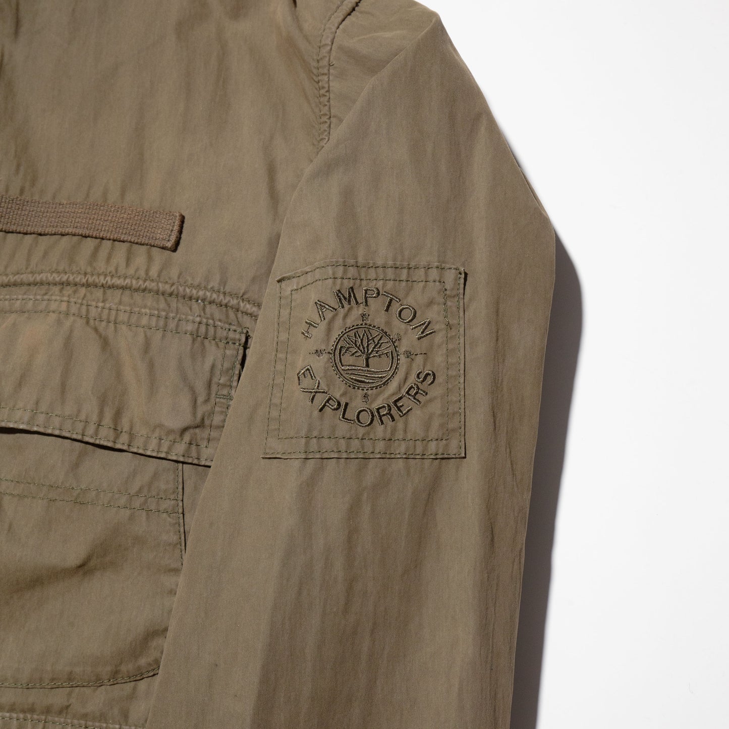 vintage Timberland cropped utility jacket