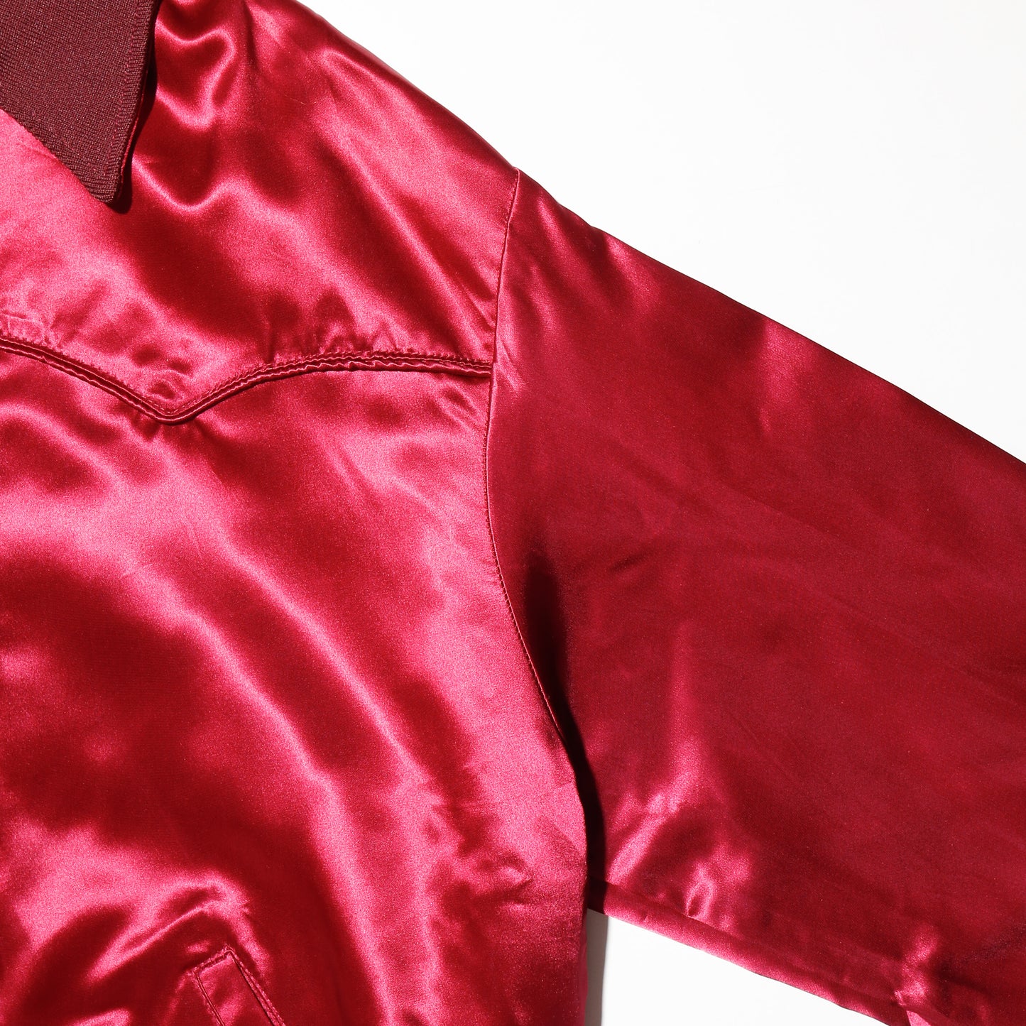 vintage python charm satin jacket