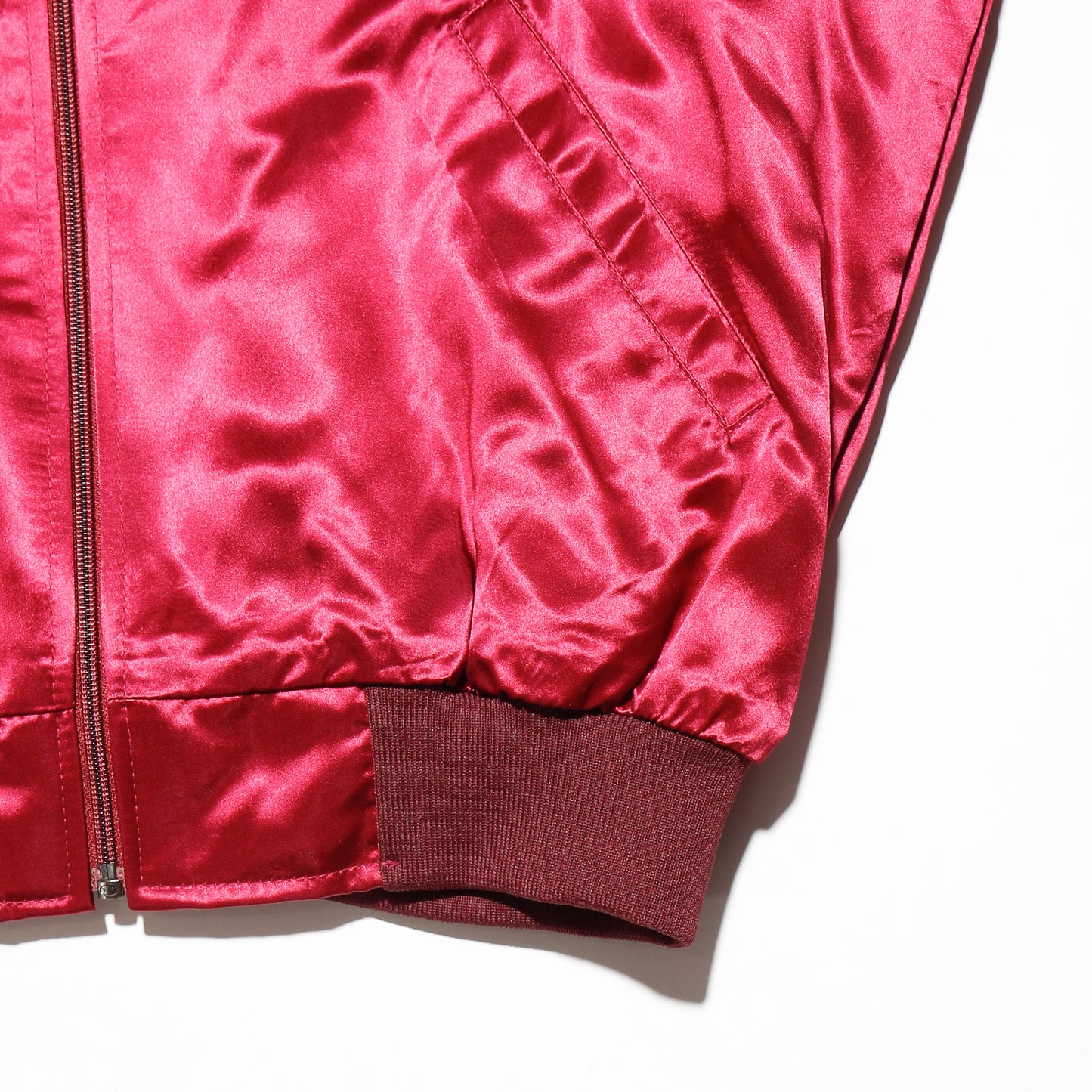 vintage python charm satin jacket