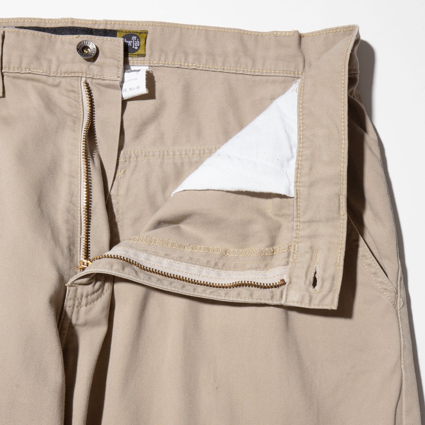 vintage levi's sliver tab khakis cargo trousers