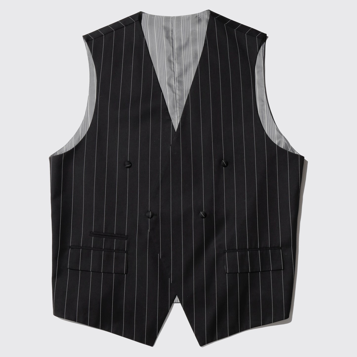 vintage 3piece stripe double  breasted set up