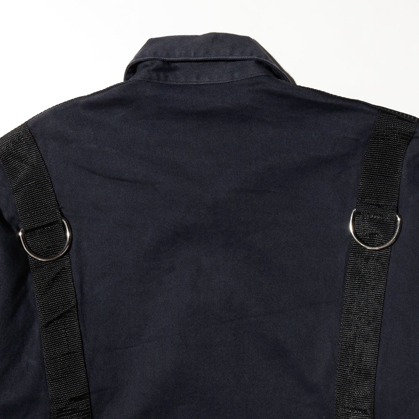 *one-off  fringe zipped bondage jacket