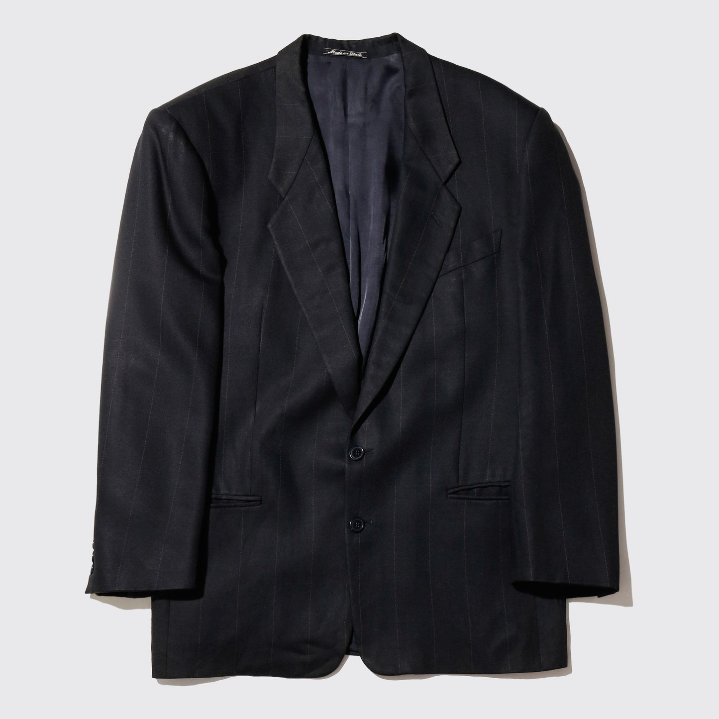 vintage 80's Giorgio Armani strip 2b tailored jacket