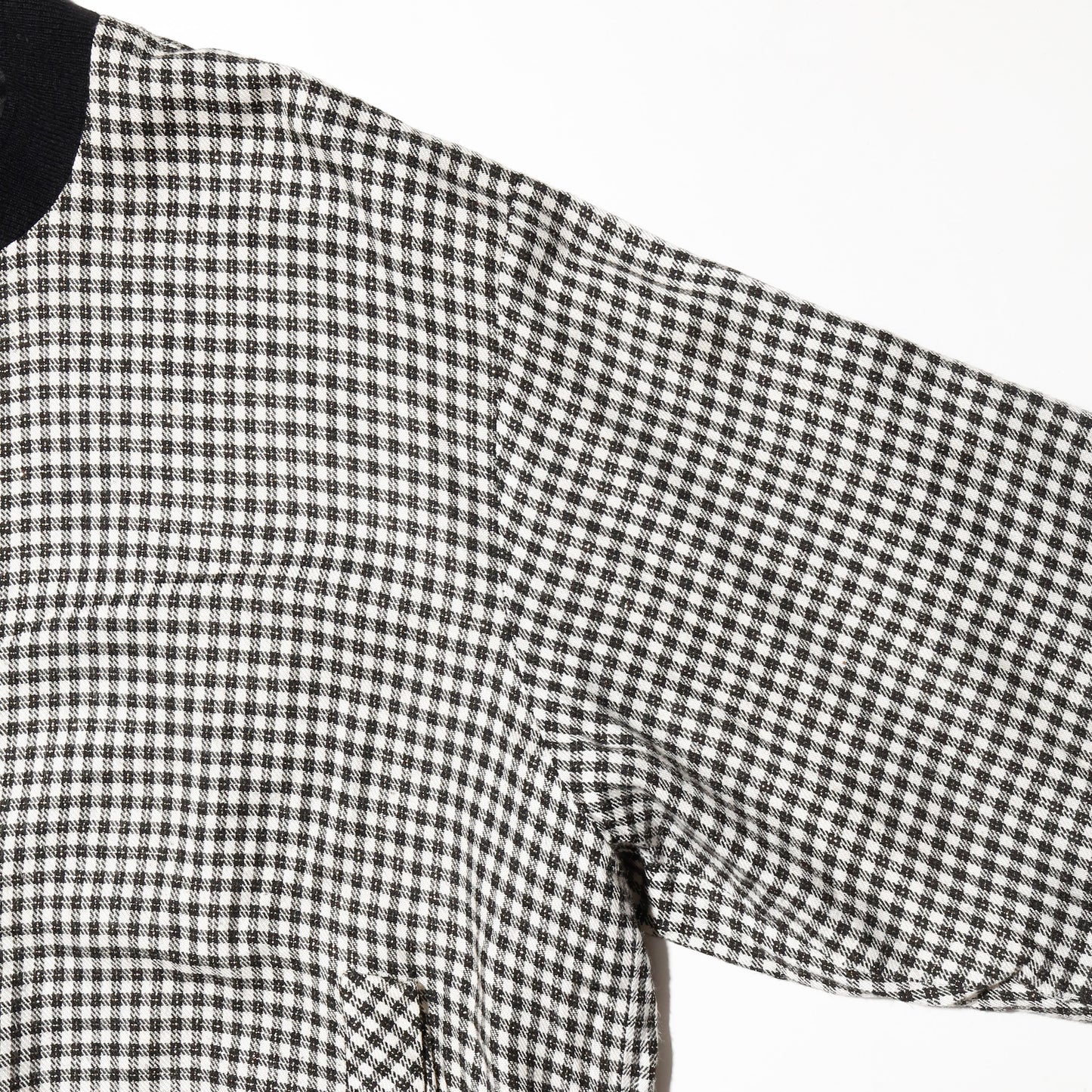 vintage pull tabs lame check jacket