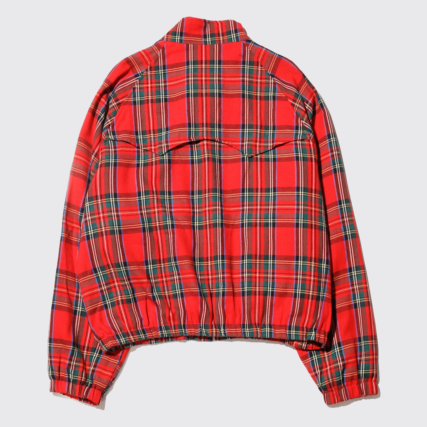 vintage 70's charm check harrington jacket