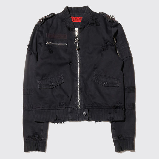 *one-off 00's trip nyc broken bomber jacket