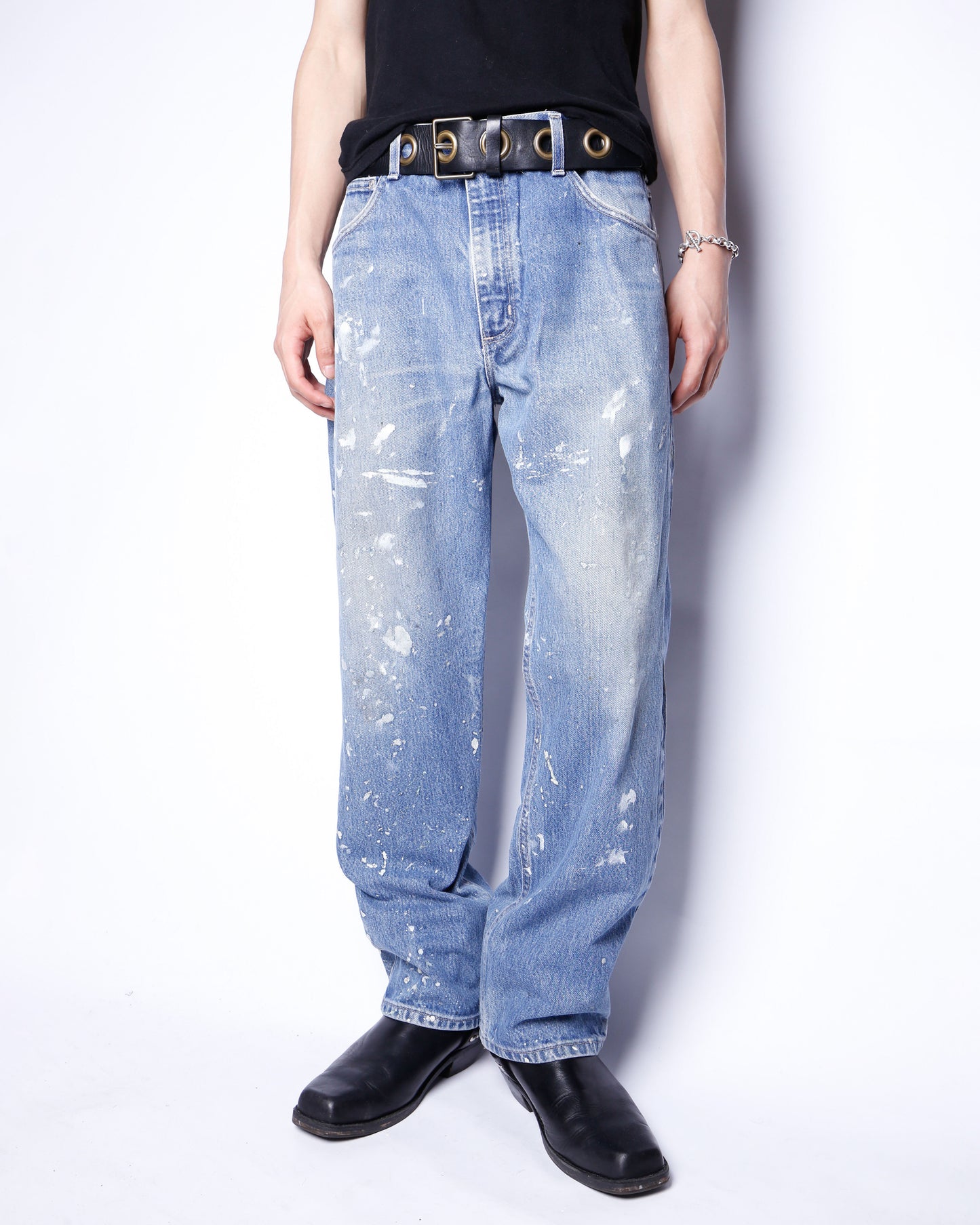 vintage carhartt fr painted jeans