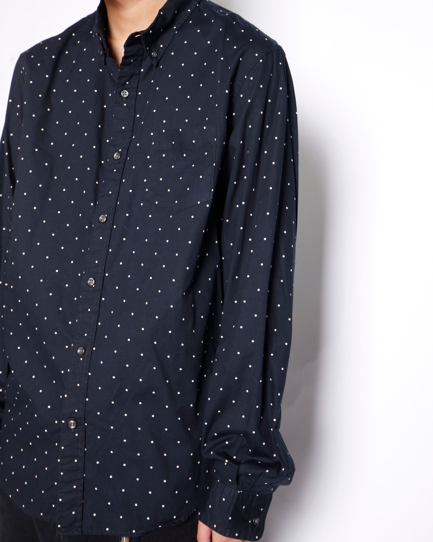 vintage ralph lauren denim&supply dots cotton shirt