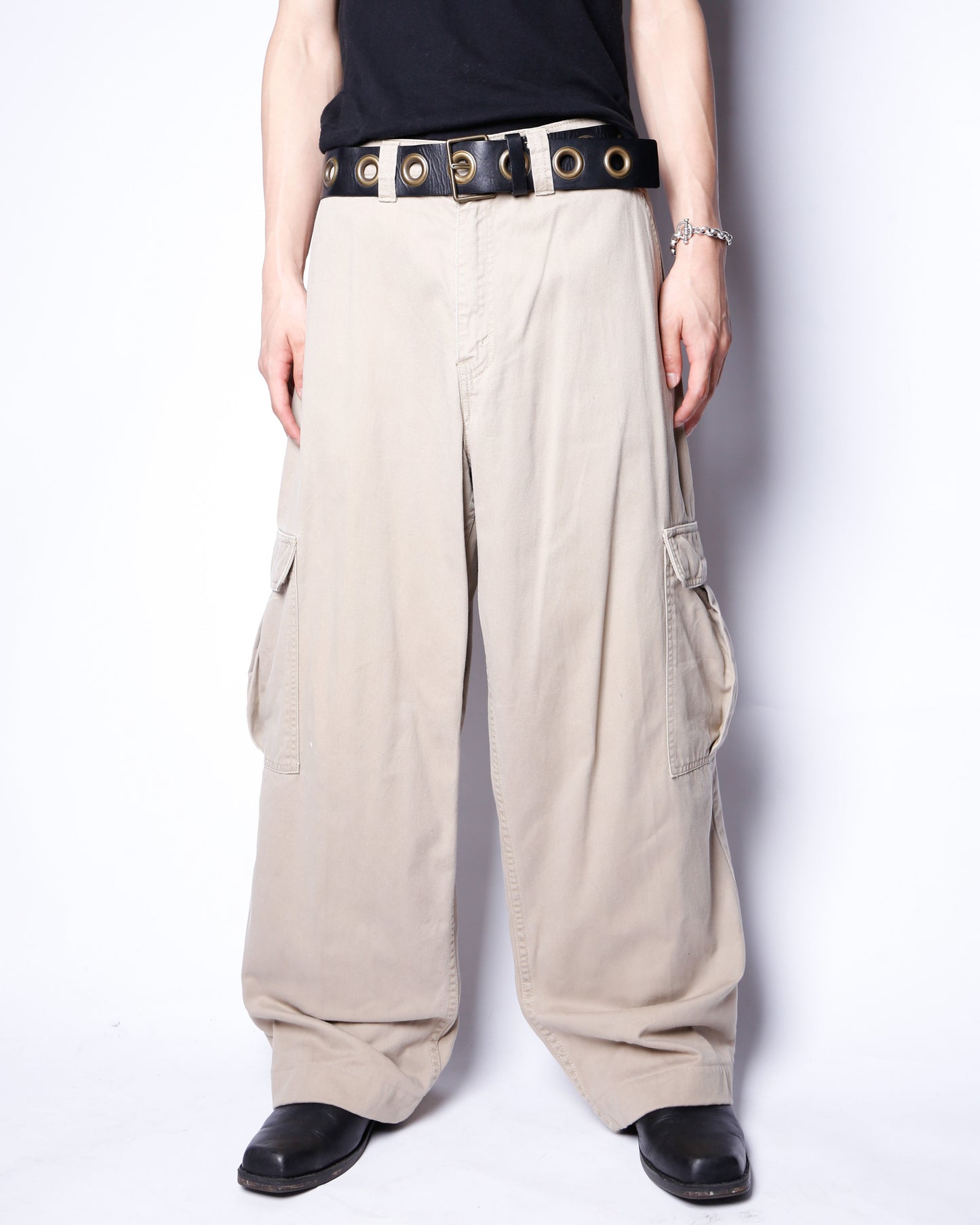 vintage levi's sliver tab khakis cargo trousers