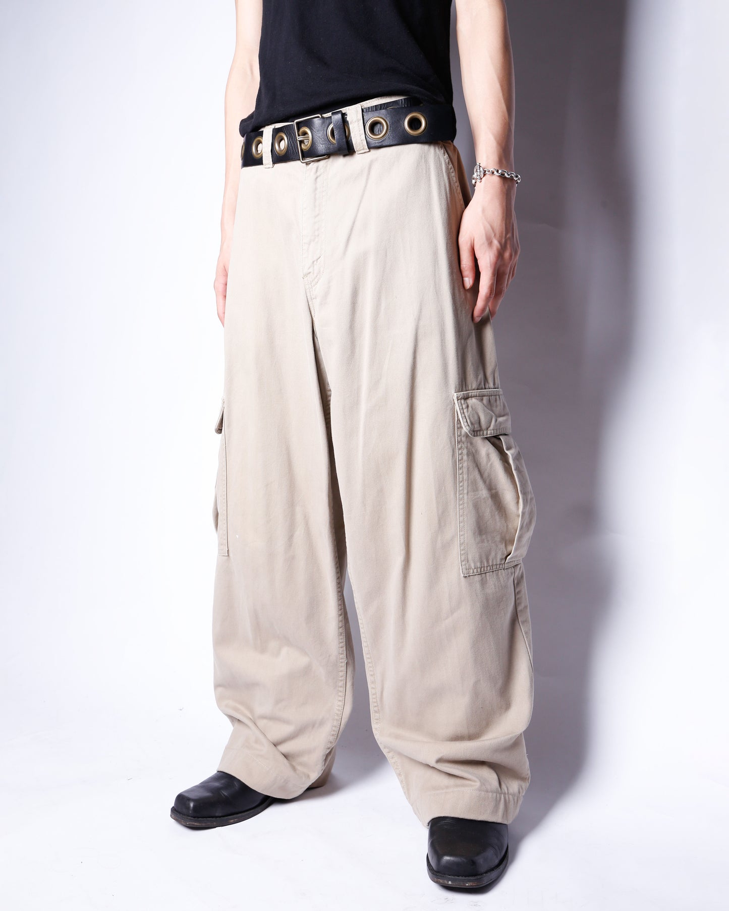 vintage levi's sliver tab khakis cargo trousers