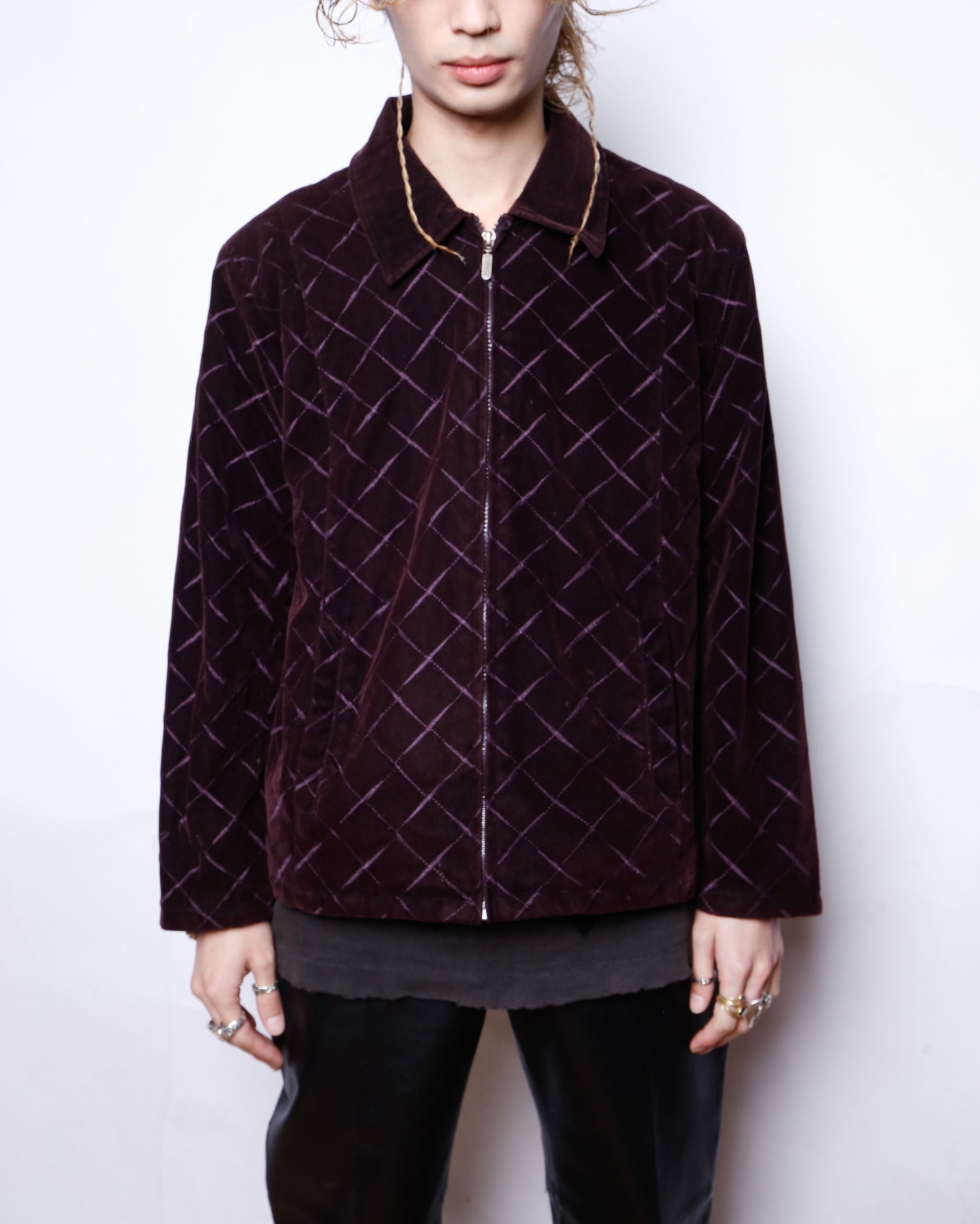 vintage layered kung fu pants