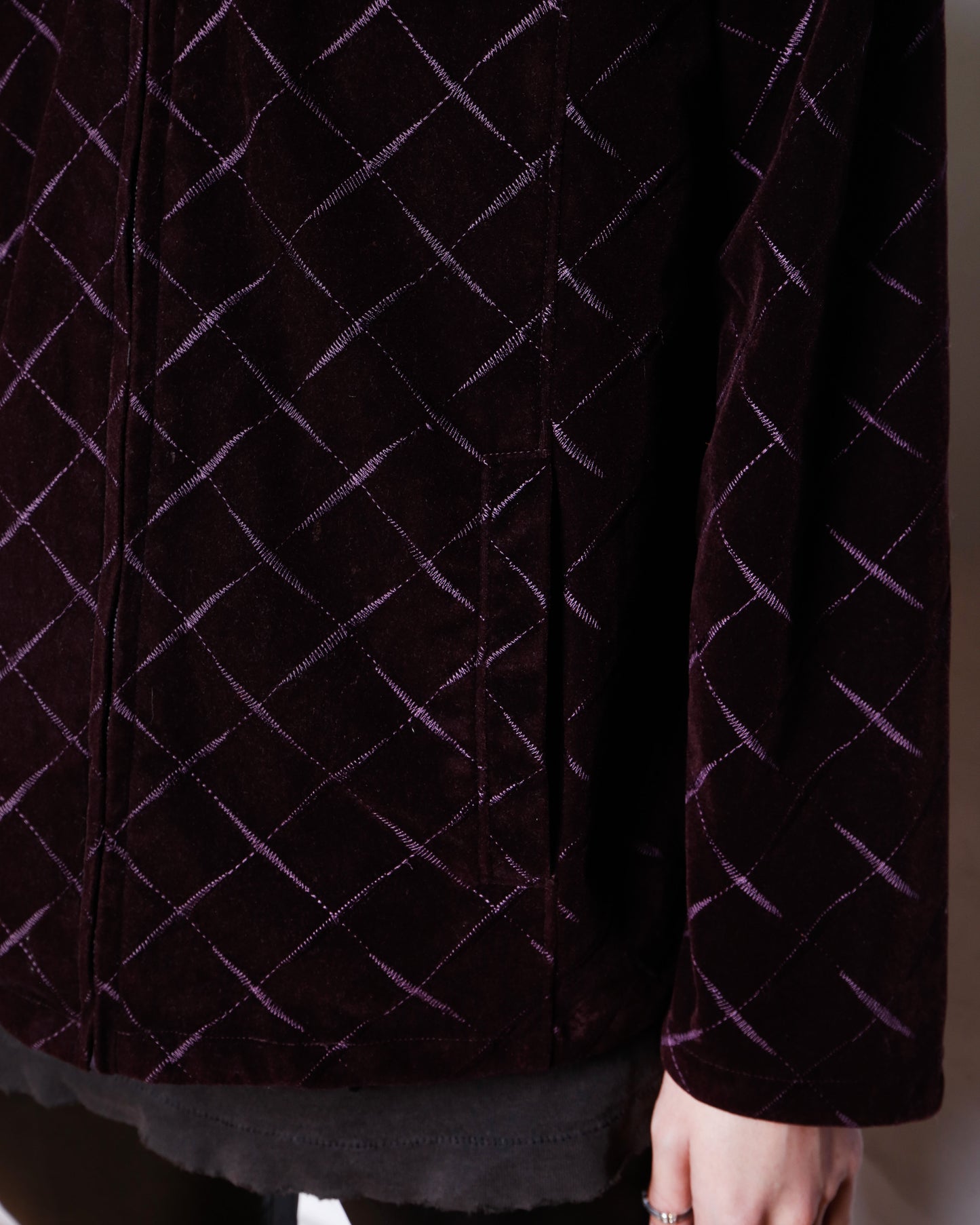 vintage layered kung fu pants