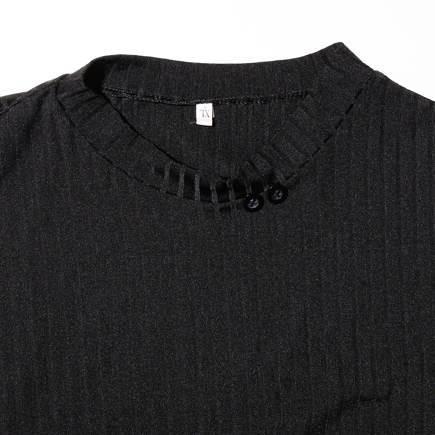 vintage gather ribbed n/s