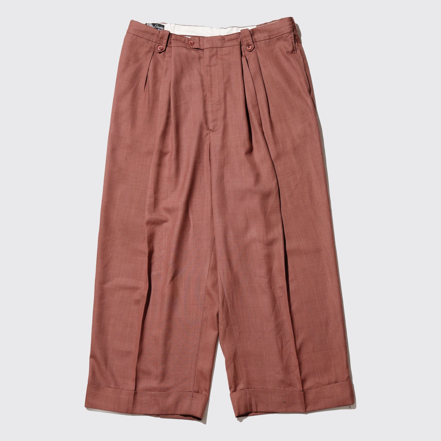 vintage smokey joes tucked wide slacks