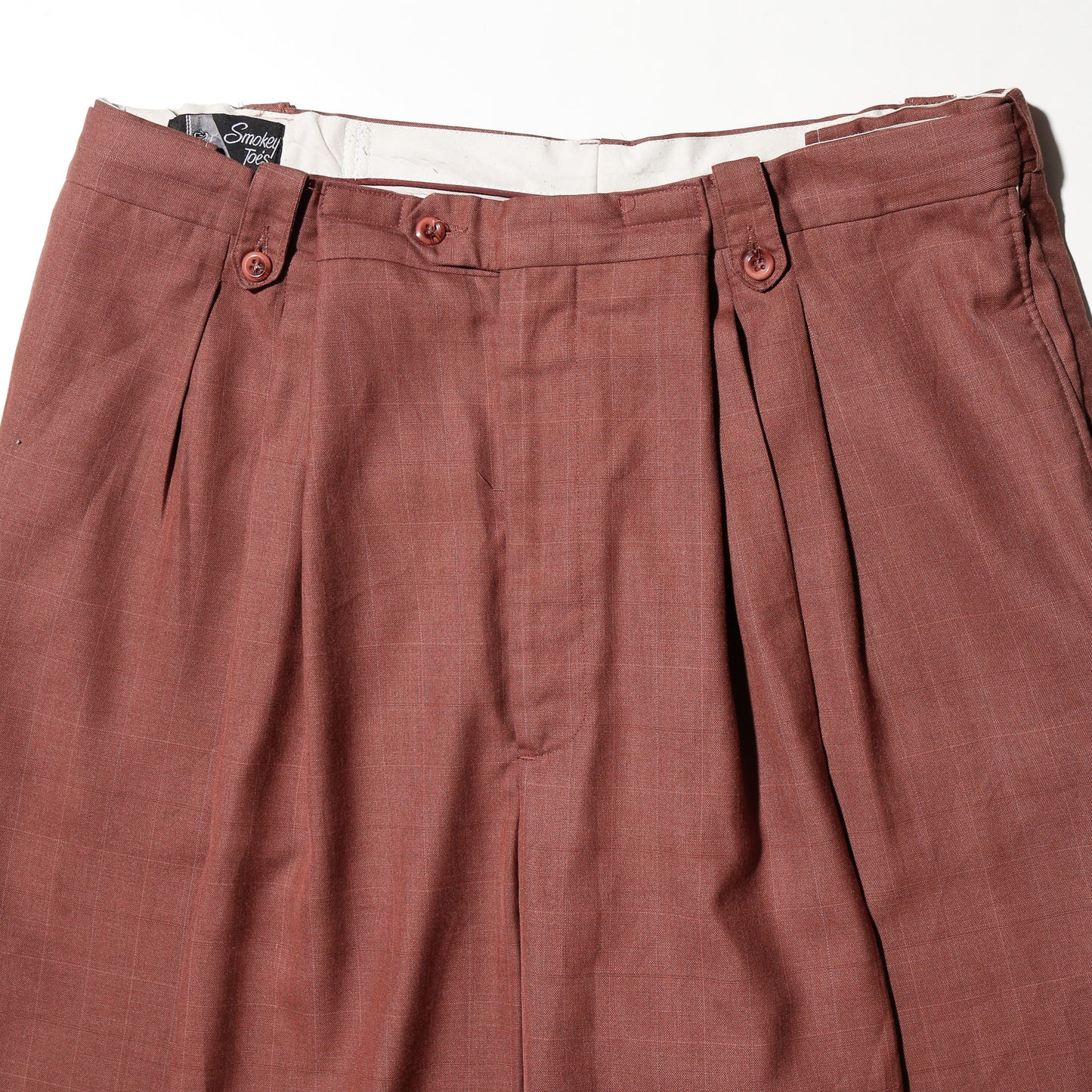 vintage smokey joes tucked wide slacks